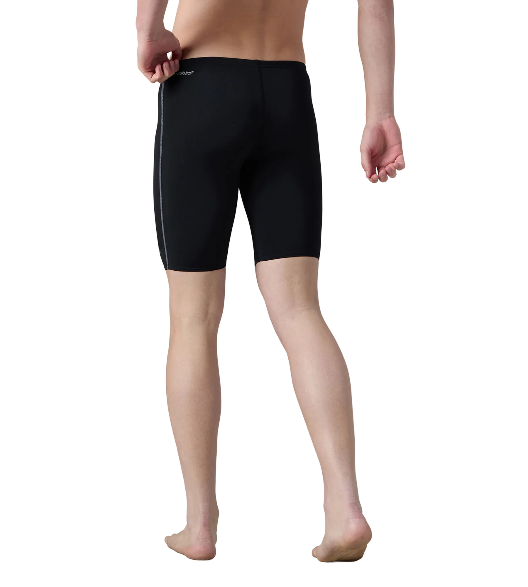 Men's Endurance+ Essential Jammer - Black & Coin Grey - Image 5