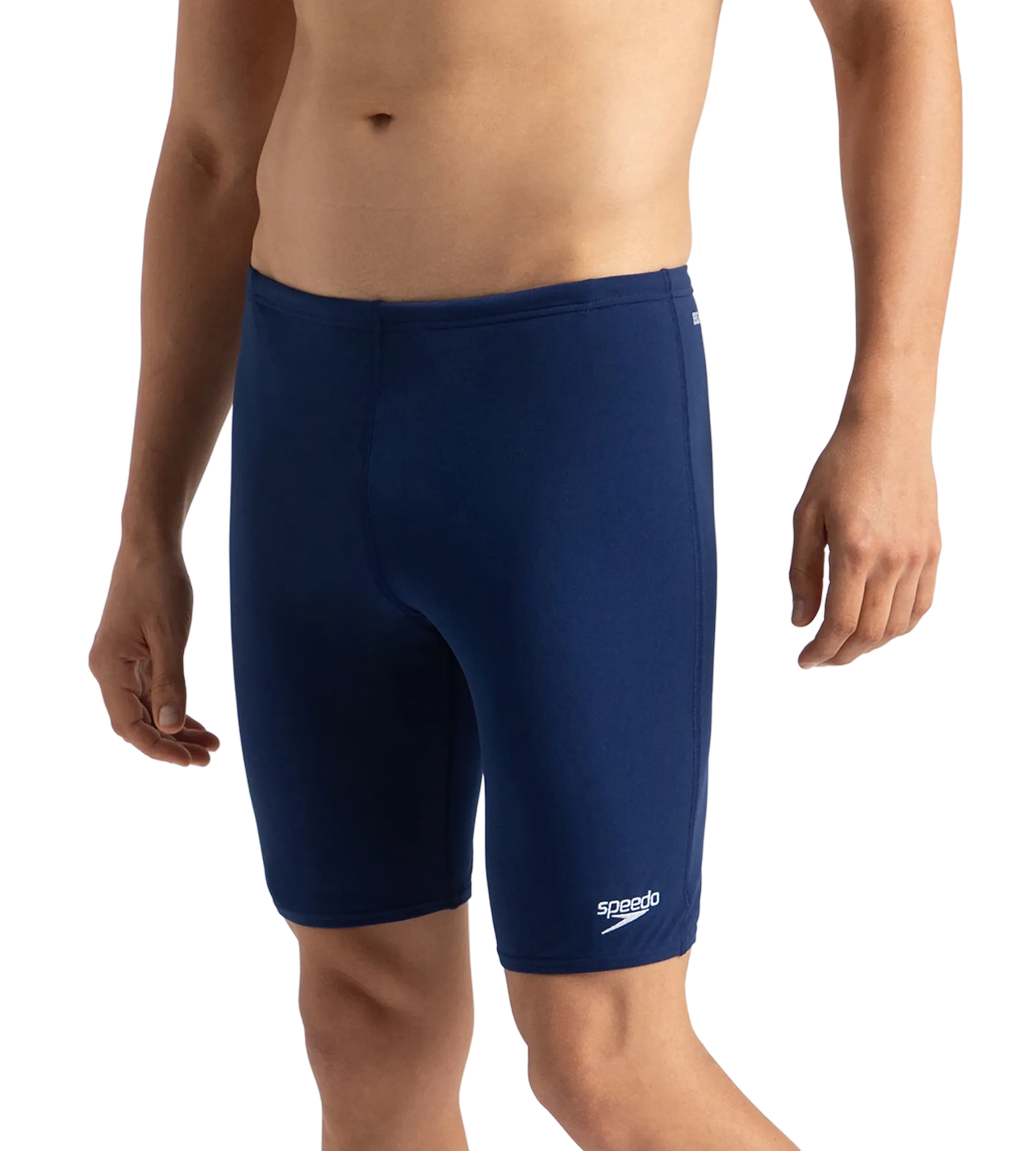 Men's Endurance+ Essential Jammer - Cerulean Blue & White - Image 3