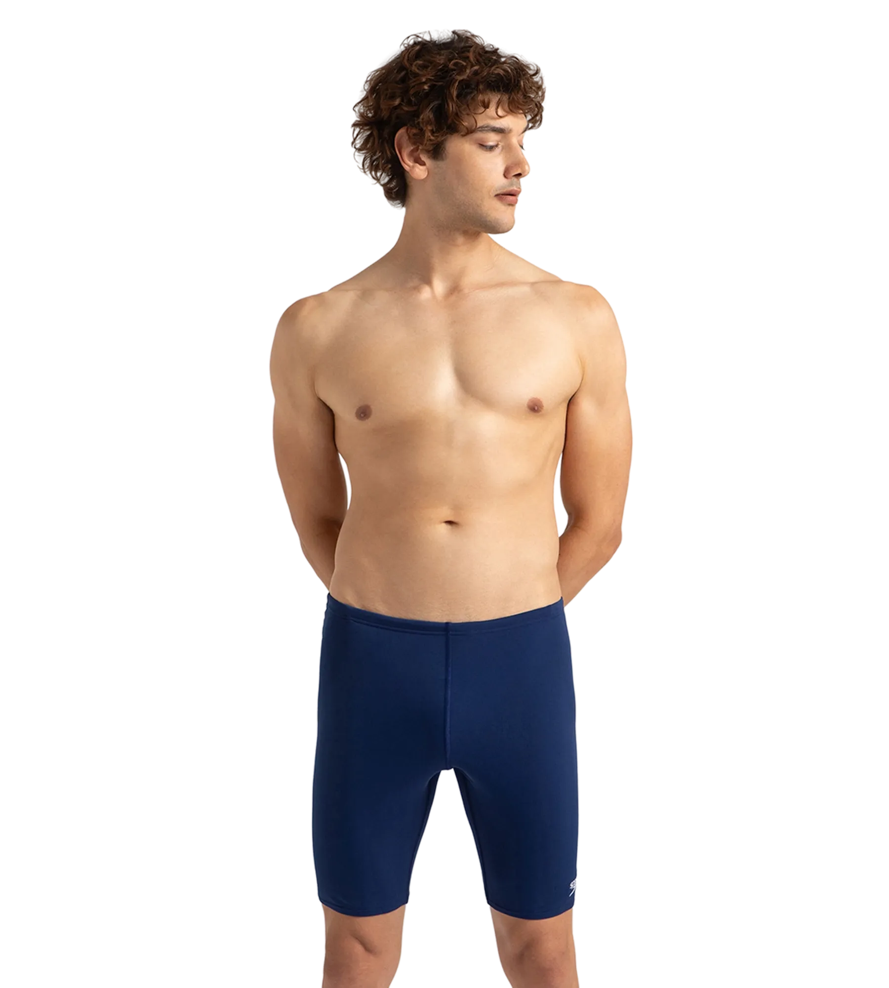 Men's Endurance+ Essential Jammer - Cerulean Blue & White - Image 6