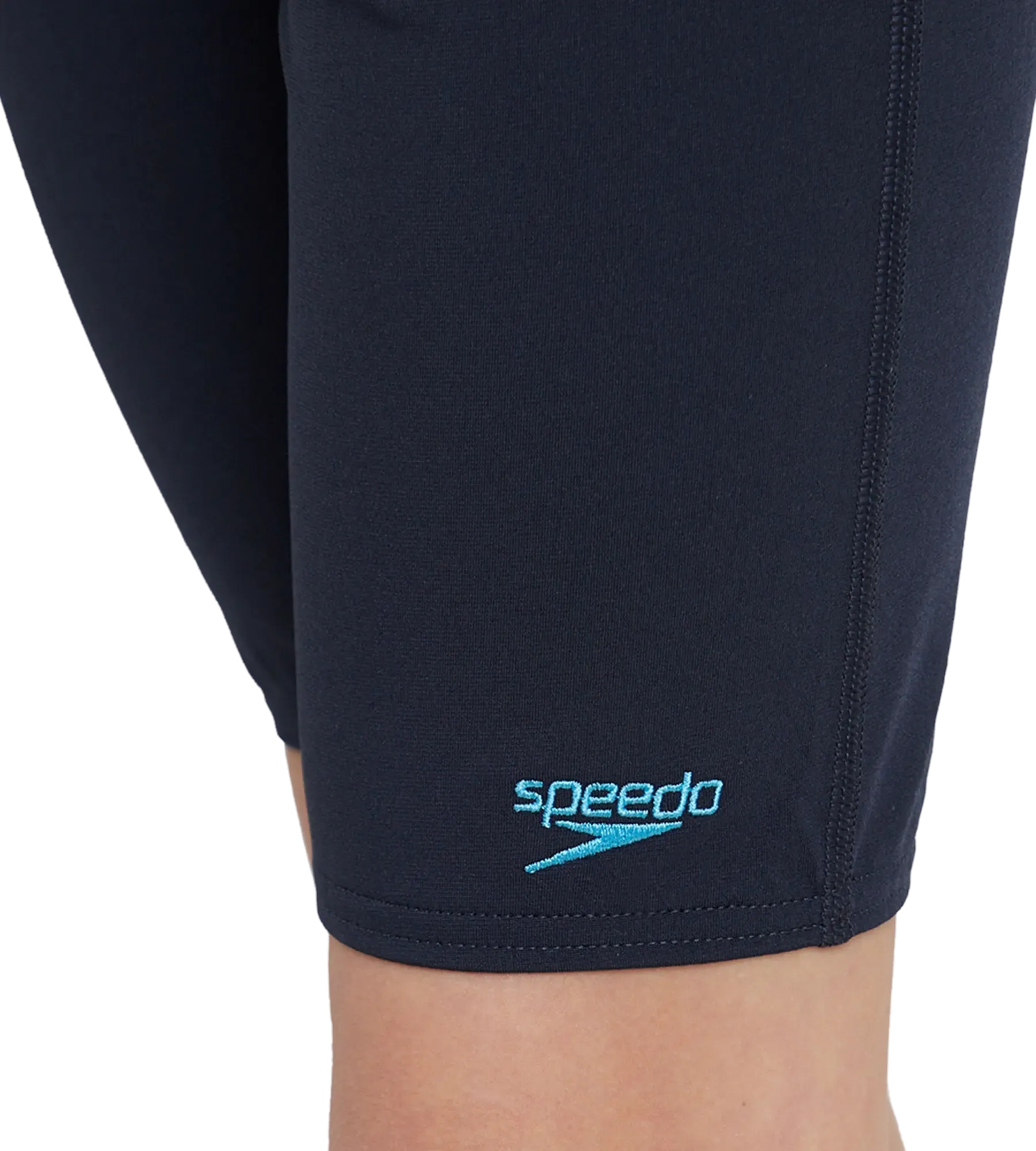 Boy's Recycled Endurance+ Essential Jammer - True Navy & Picton Blue - Image 9