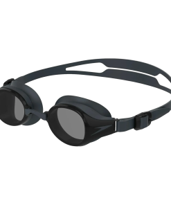 Unisex Adult Hydropure Optical Power Lens Swim Goggles - Black & Smoke
