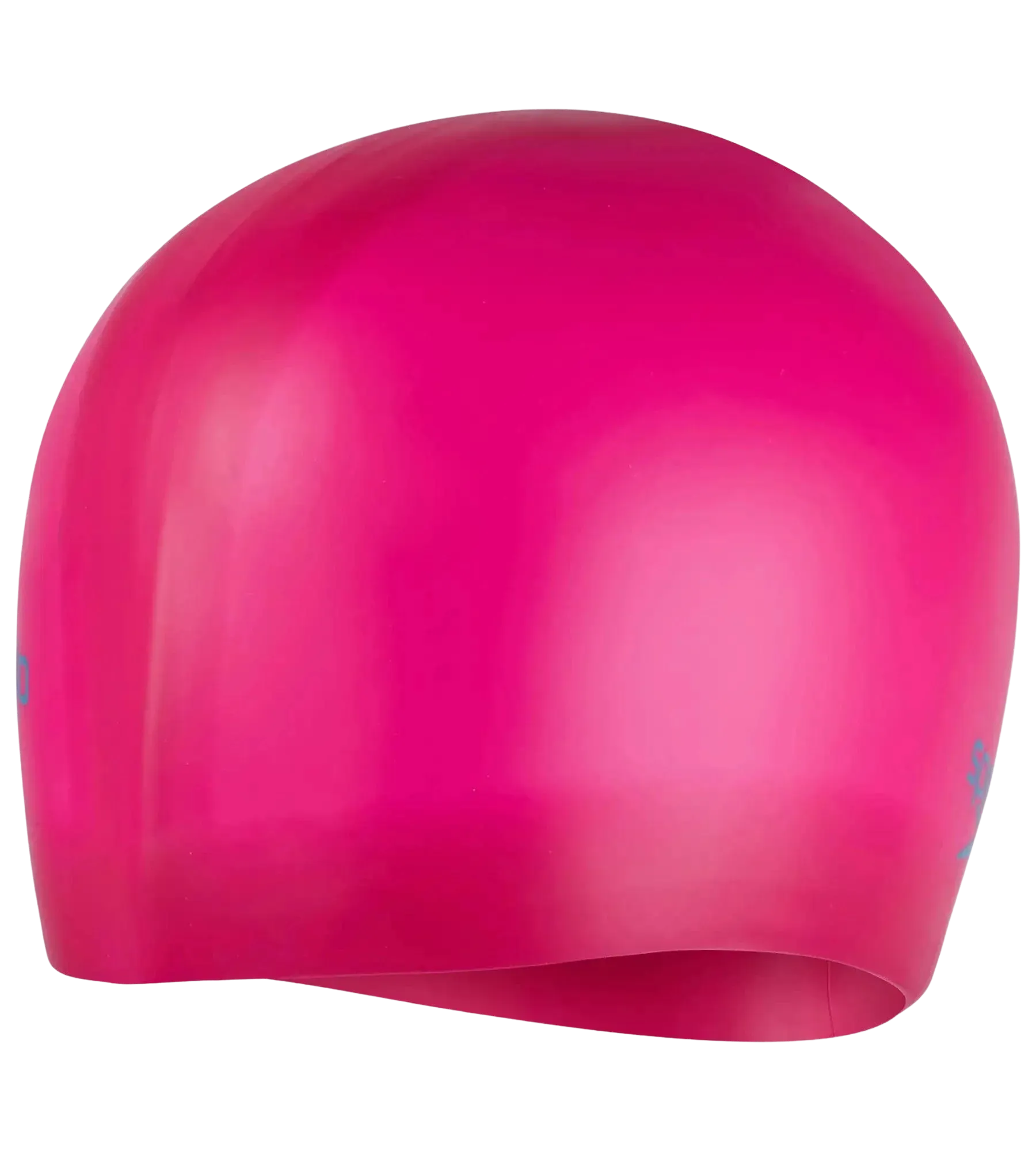 Unisex Kids Long Hair Chlorine Resistant Swim Cap For Boys and Girls - Pink & Blue - Image 5