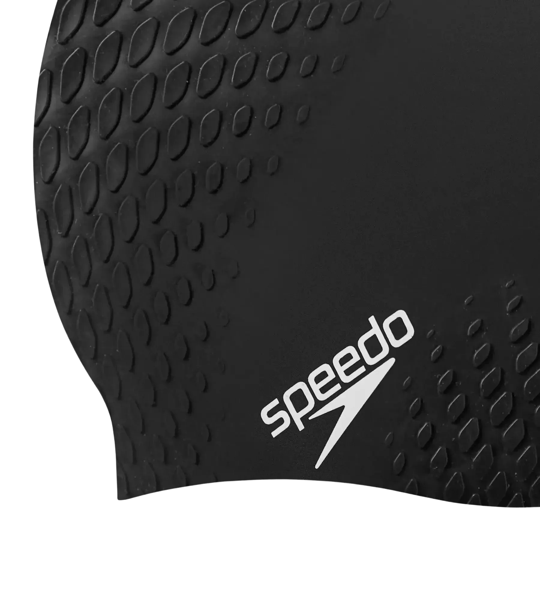 Unisex Adult Bubble Active+ Swim Cap For Men and Women - Black - Image 16