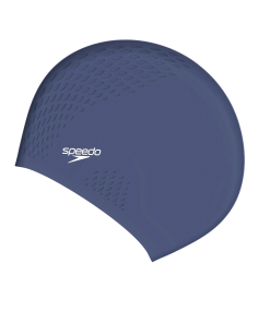 Unisex Adult Bubble Active+ Chlorine Resistant Swim Cap For Men and Women - Blue