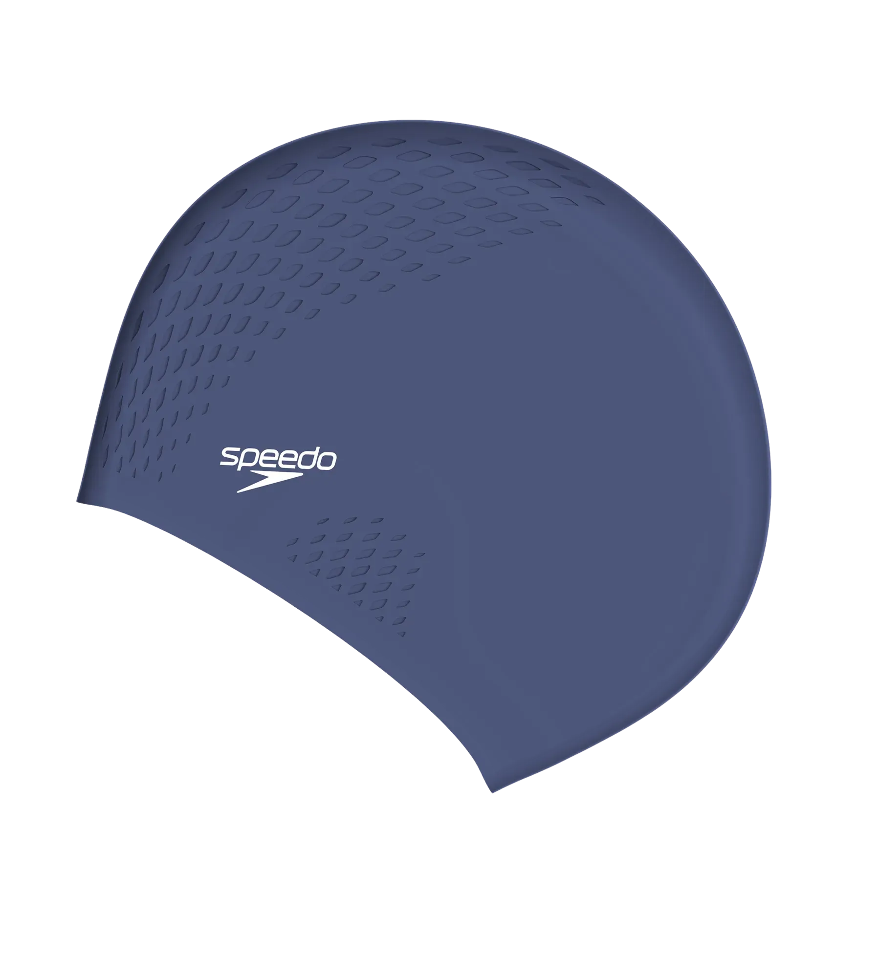 Unisex Adult Bubble Active+ Chlorine Resistant Swim Cap For Men and Women - Blue - Image 2