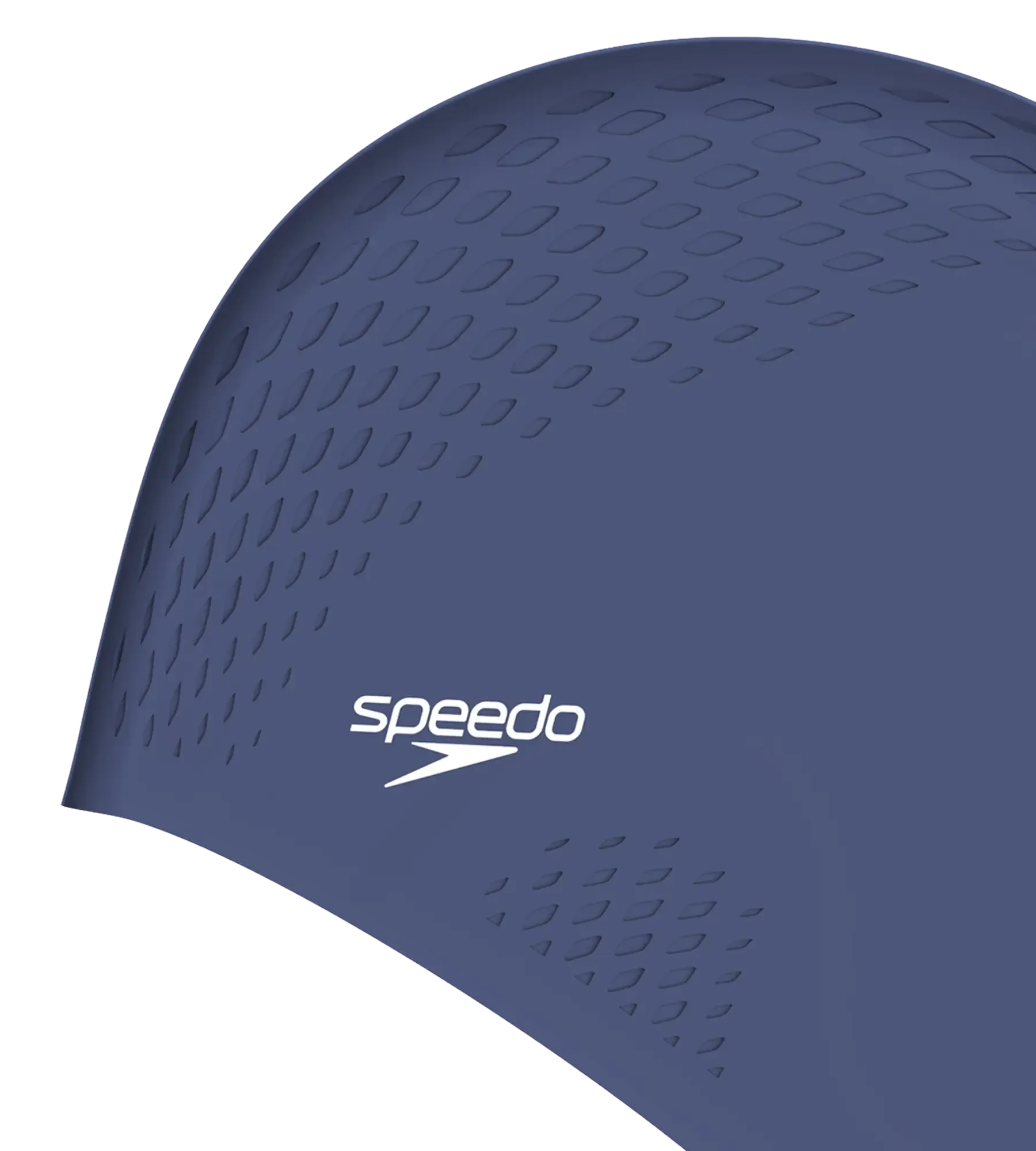 Unisex Adult Bubble Active+ Chlorine Resistant Swim Cap For Men and Women - Blue - Image 3