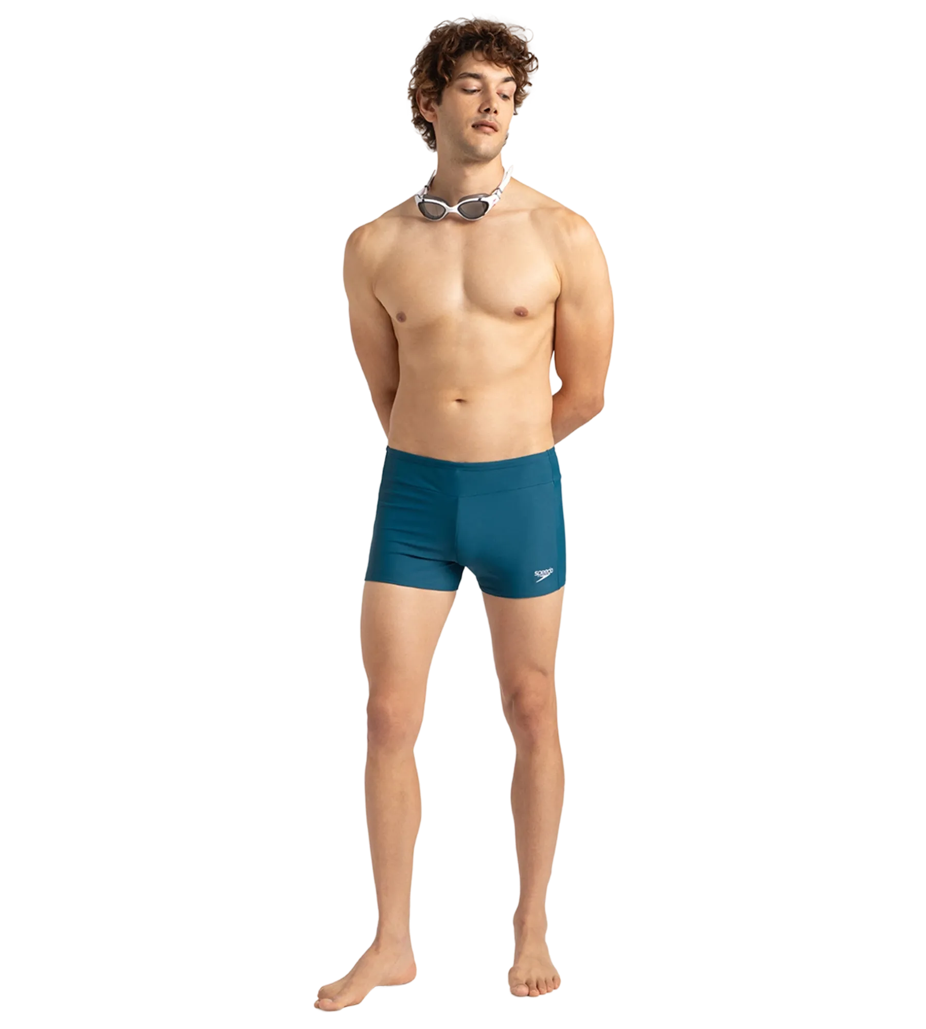 Men's Endurance 10 Essential Houston Aquashort - Dark Teal & White - Image 7