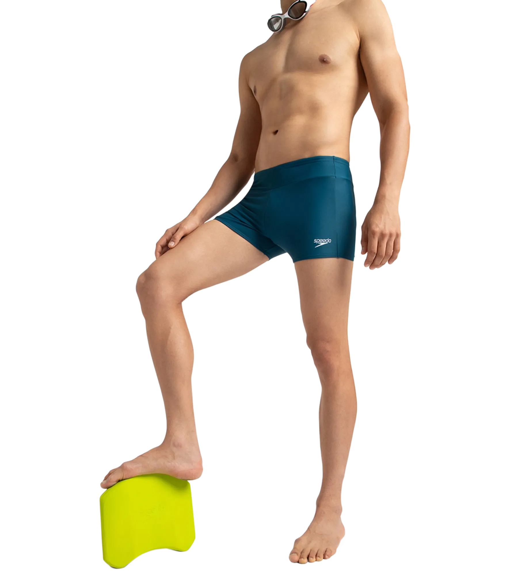 Men's Endurance 10 Essential Houston Aquashort - Dark Teal & White - Image 8