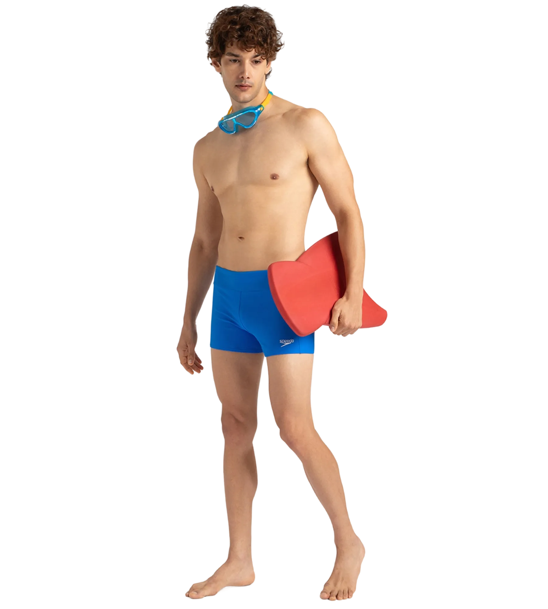 Men's Endurance 10 Essential Houston Aquashort - Bondi Blue & White - Image 7