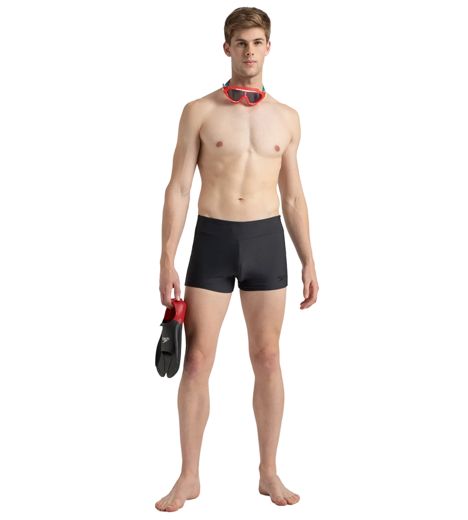 Men's Endurance10 Essential Houston Aquashort - Oxid Grey & Black - Image 7
