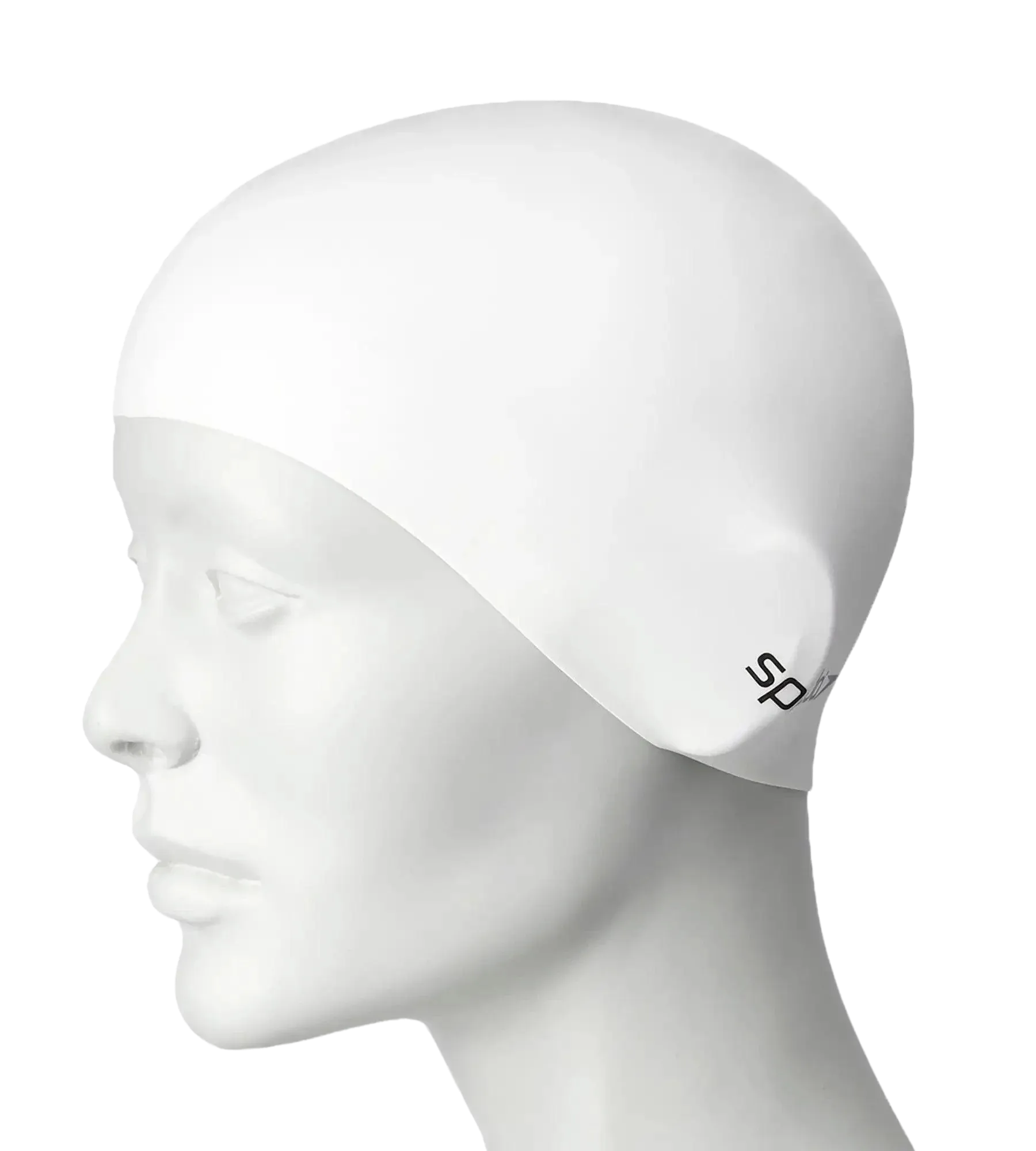 Unisex Kids Flat Silicone Swim Caps - Assorted Colours - Image 12