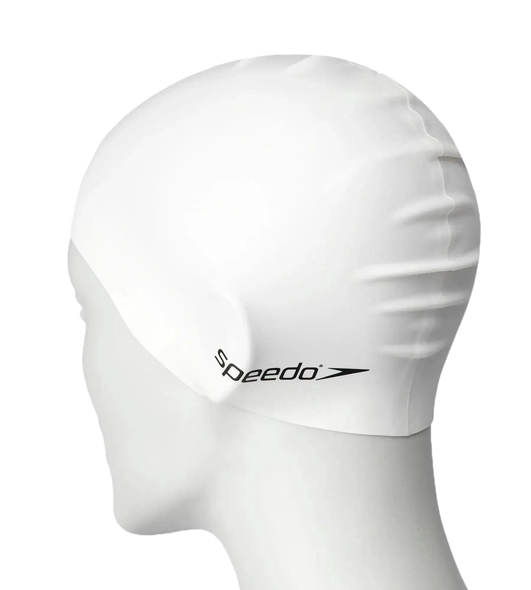 Unisex Kids Flat Silicone Swim Caps - Assorted Colours - Image 13
