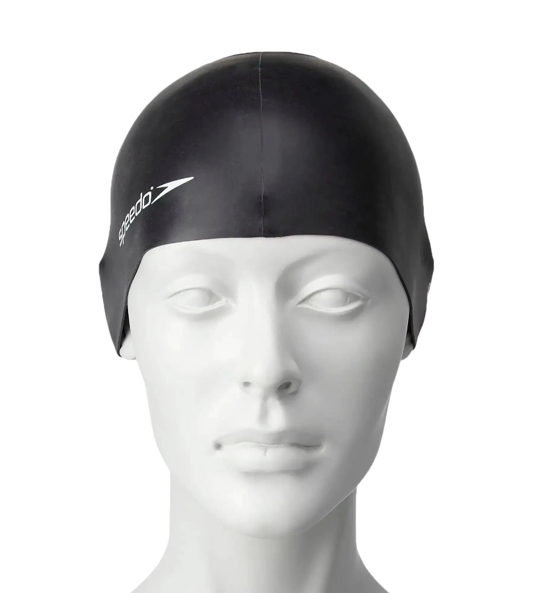 Unisex Kids Flat Silicone Swim Caps - Assorted Colours - Image 14