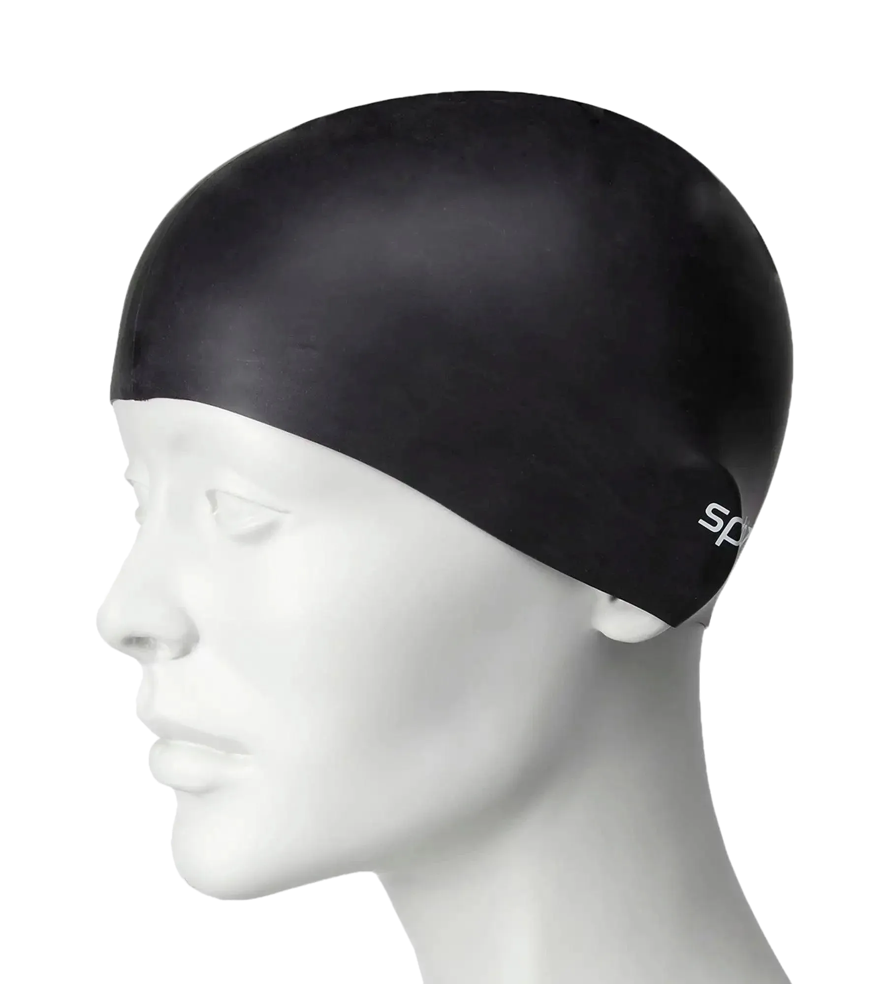 Unisex Kids Flat Silicone Swim Caps - Assorted Colours - Image 15