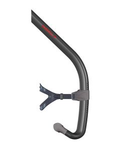 Unisex Adult Bullet Head Centre Snorkel For Men and Women - Black & Smoke