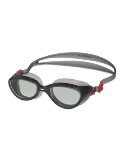 Unisex Adult Futura Hydrospex Anti Fog Coated Lens Swim Goggles For Men and Women - Black & Glacier Grey