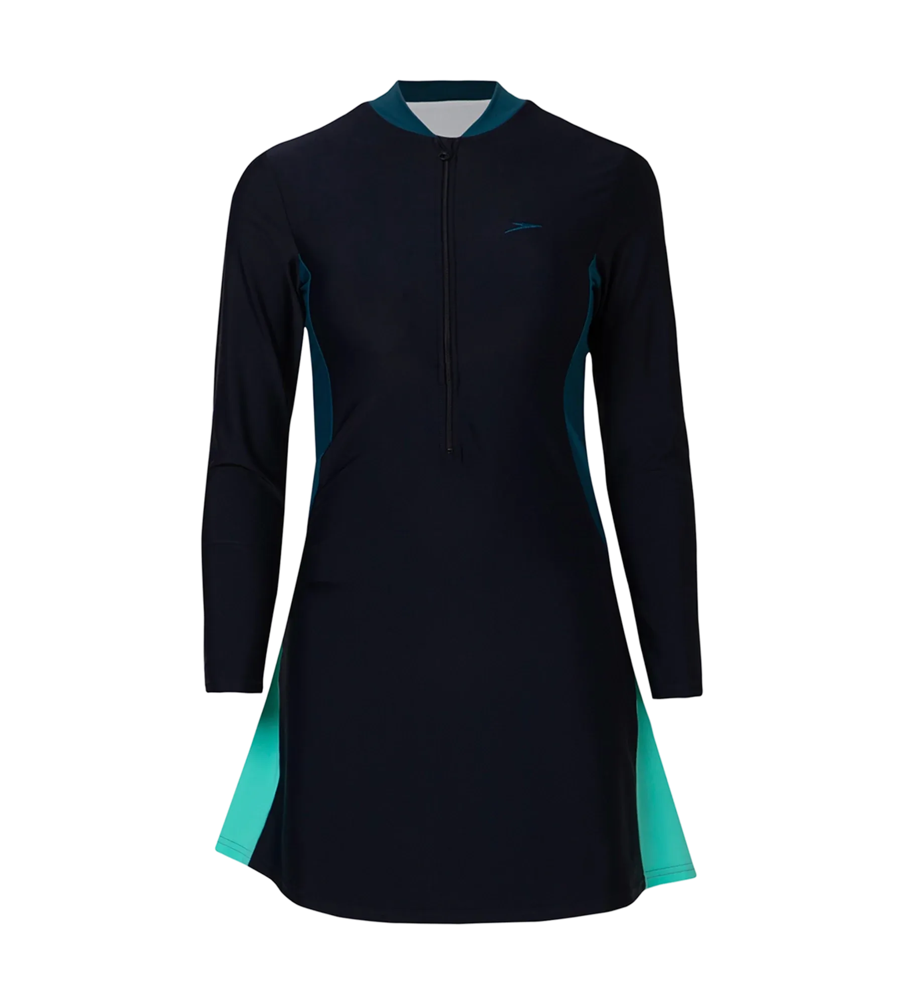 Women's Endurance10 Two Piece Closedback Full Body Suit - True Navy. Dark Teal & Arctic Glass - Image 13