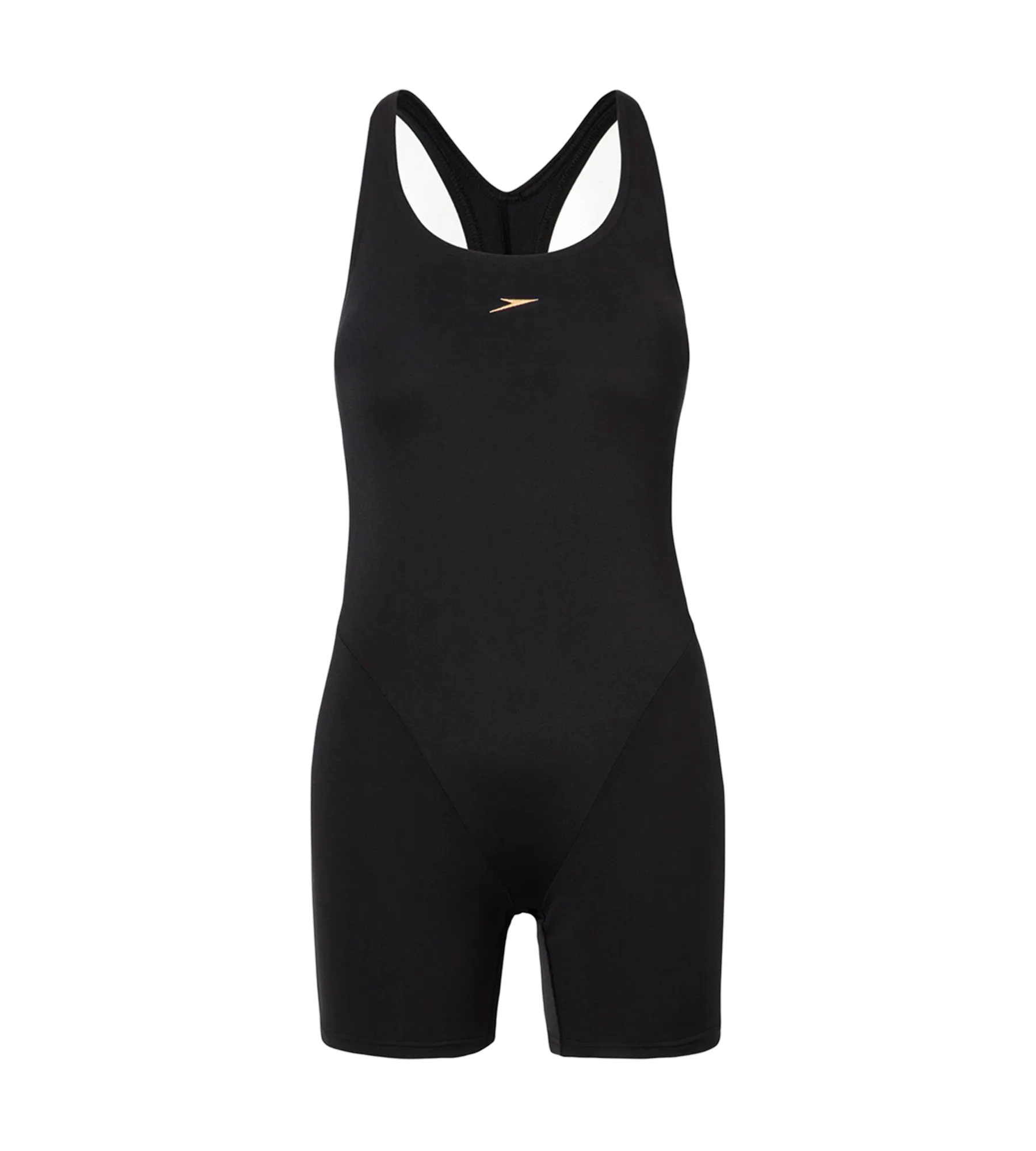 Women's Endurance+ Myrtle Racerback Legsuit - Black & Rose Gold - Image 12