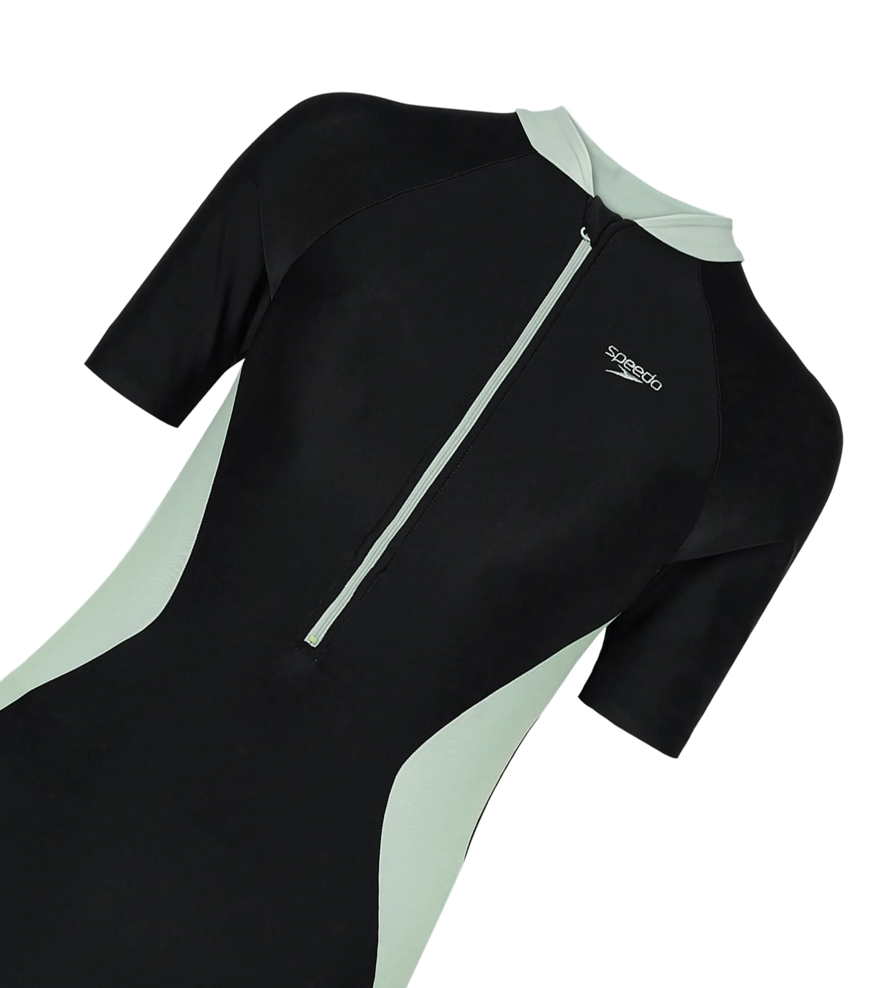 Women's Endurance10 Essential Panel Closedback Kneesuit - Black & Pale Adventure - Image 10
