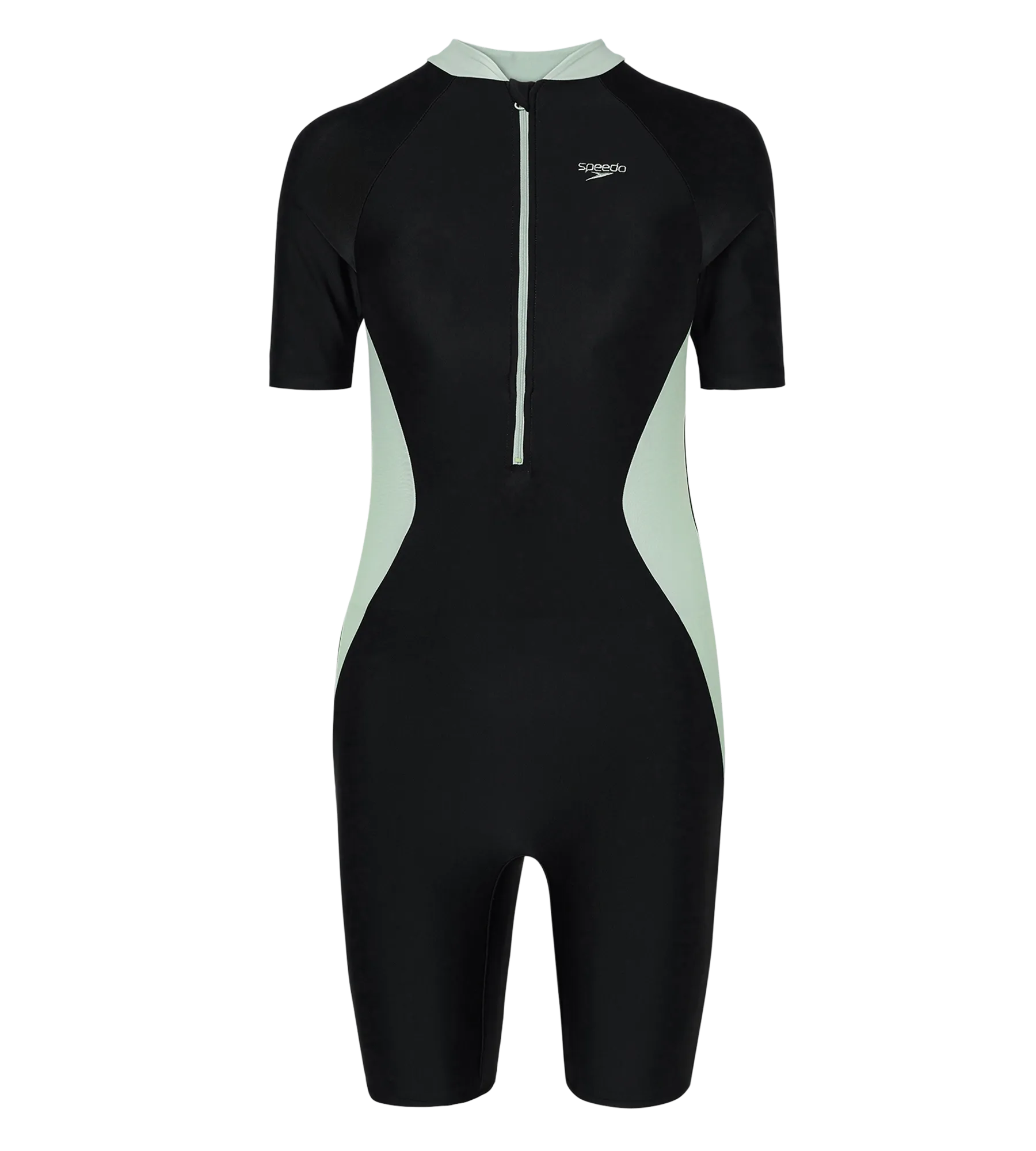 Women's Endurance10 Essential Panel Closedback Kneesuit - Black & Pale Adventure - Image 9