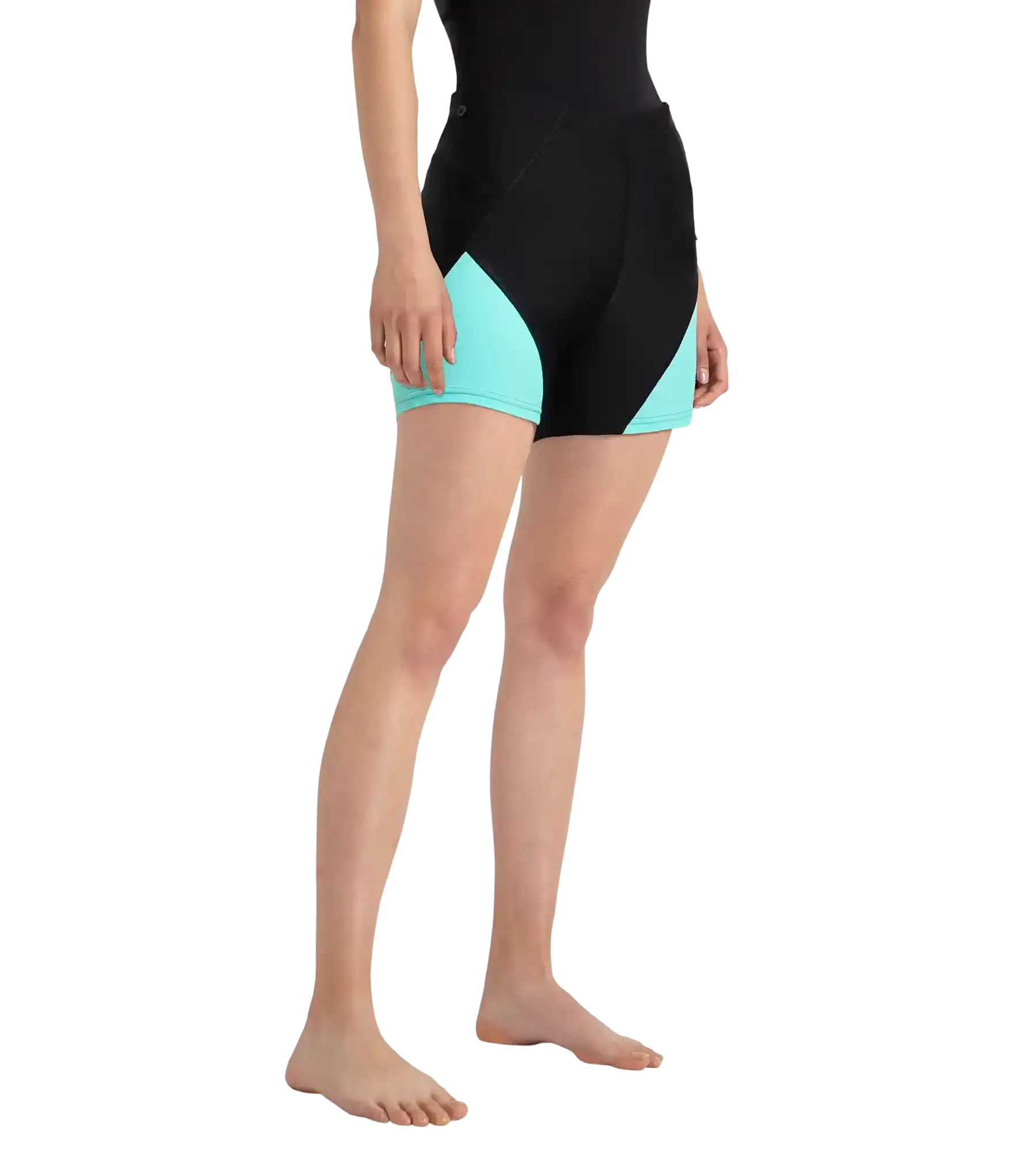 Women's Endurance10 Sport Shorts - Black & Arctic Glass - Image 3