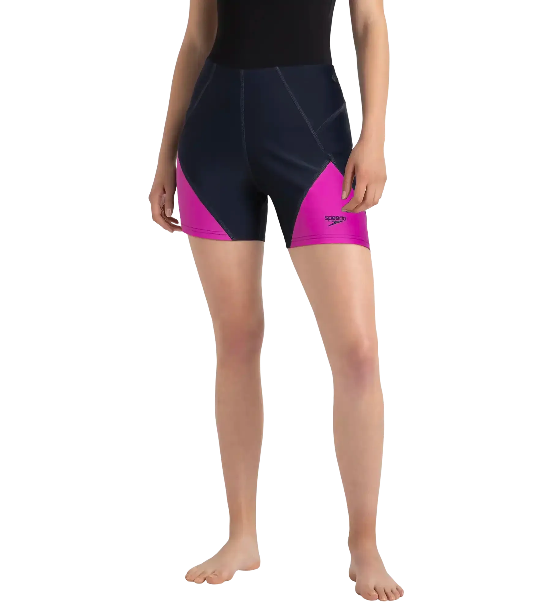 Women's Endurance10 Sport Shorts - True Navy & Diva - Image 2
