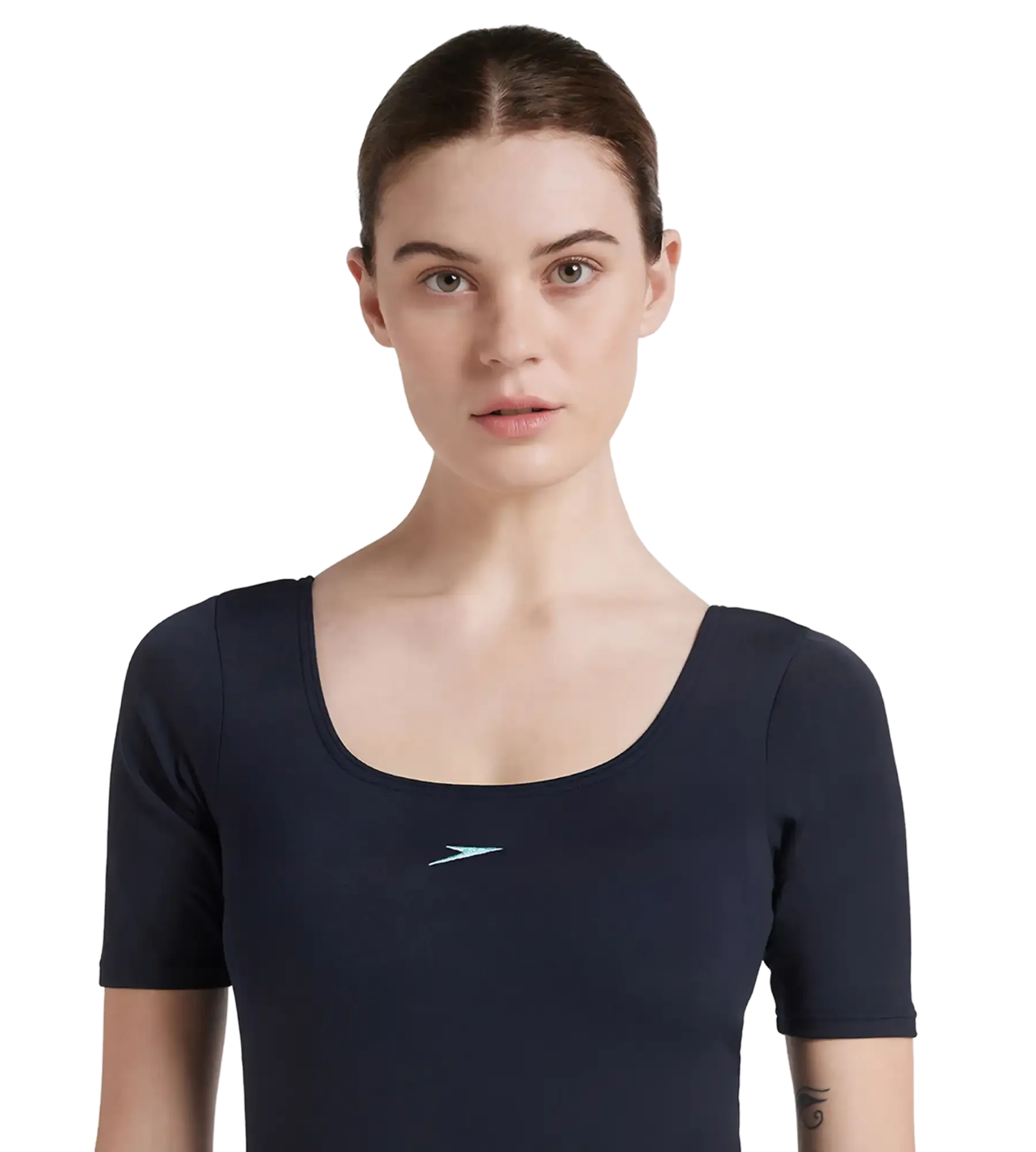 Women's Endurance+ Myrtle Legsuit Swimwear - Truenavy & Marine Blue - Image 9