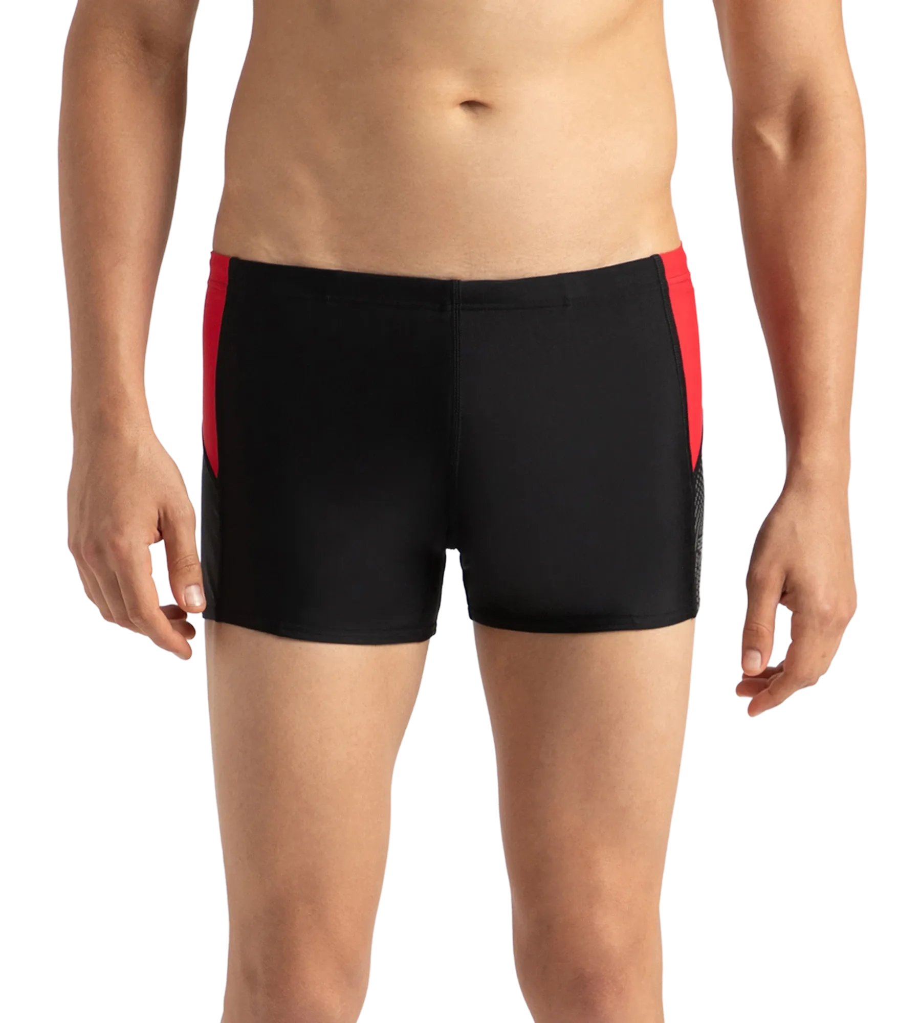 Men's Endurance 10 Dive Aquashort - Black & Fed Red - Image 2