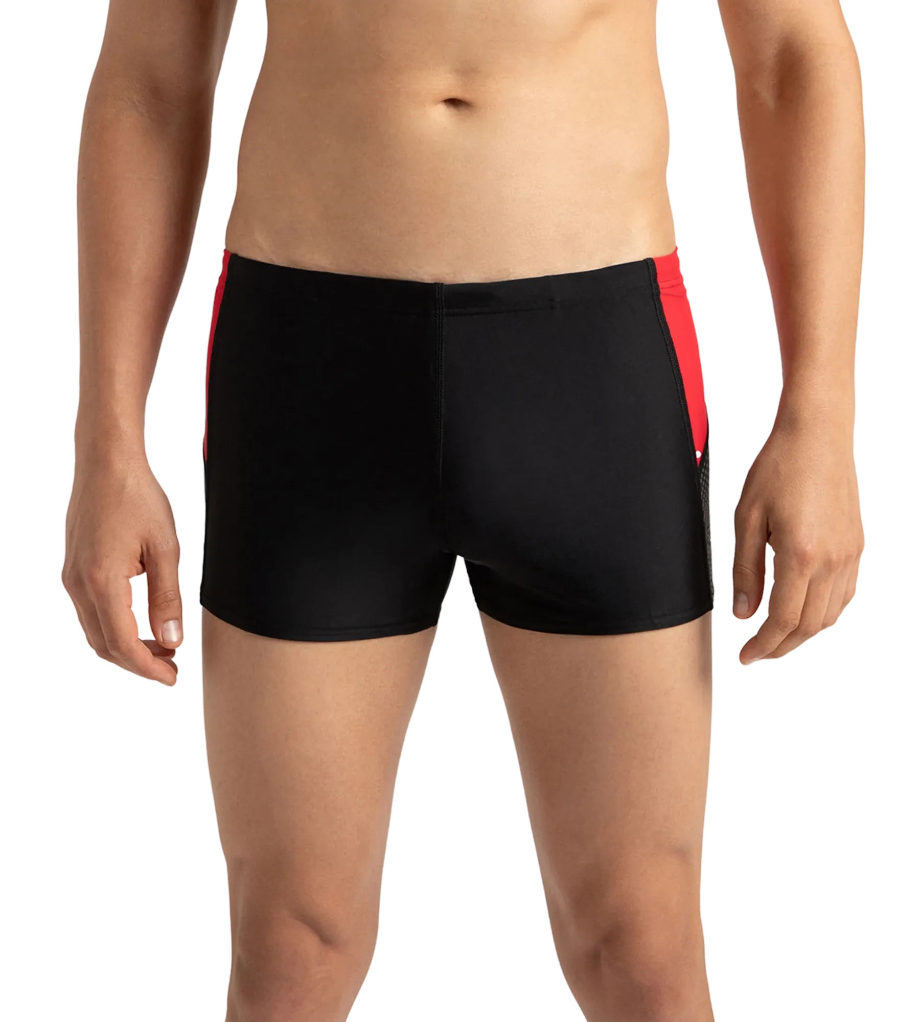 Men's Endurance 10 Dive Aquashort - Black & Fed Red - Image 9