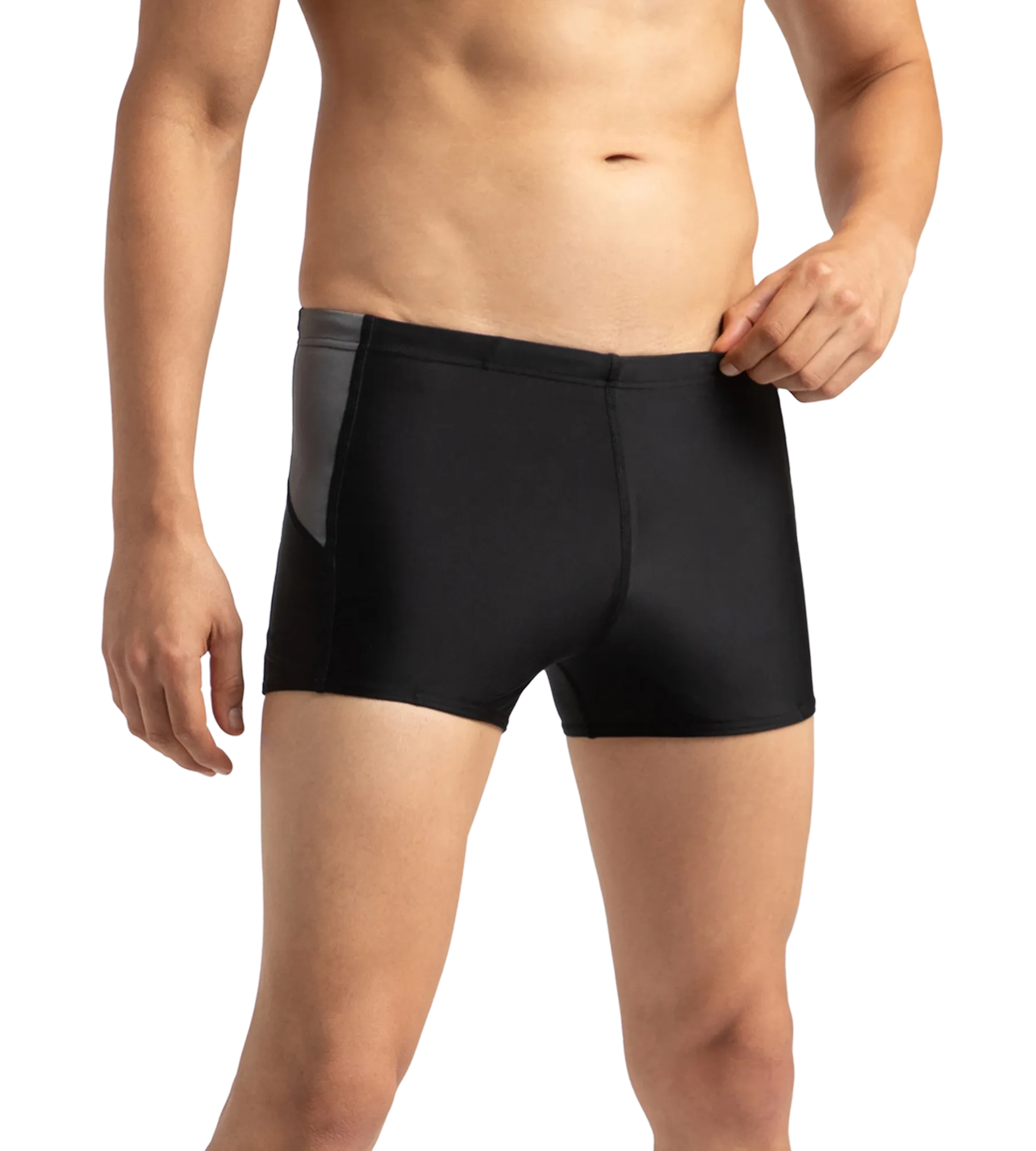Men's Endurance 10 Dive Aquashort - Black & Dove Grey - Image 4