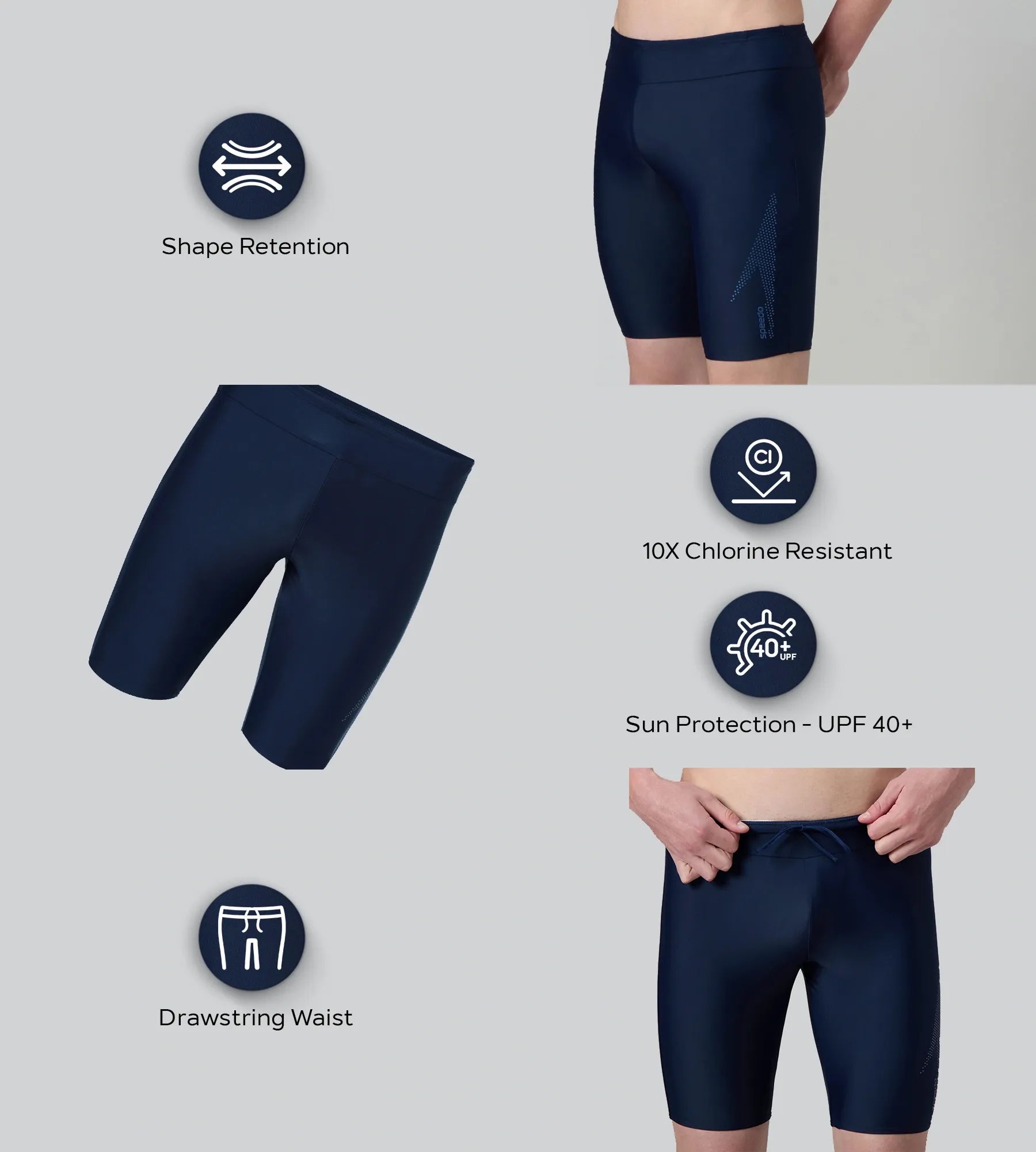 Men's Endurance10 Printed Houston Jammer - True Navy - Image 2