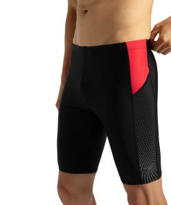 Men's Endurance 10 Dive Jammer - Black & Fed Red