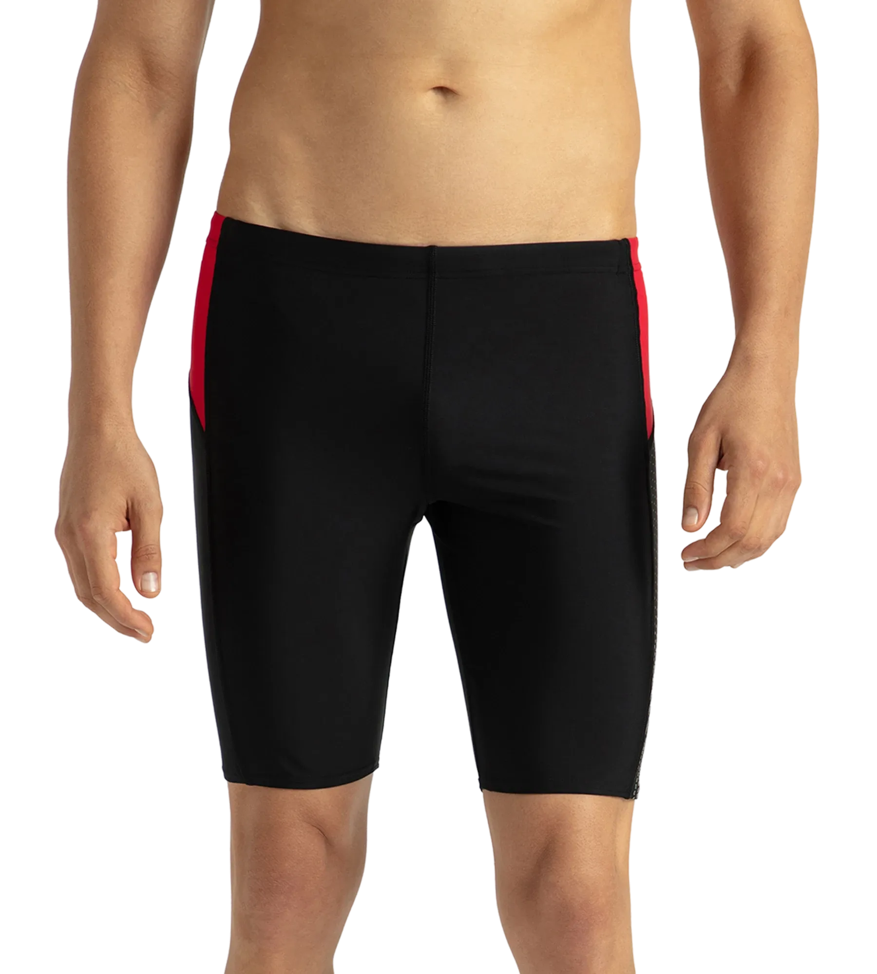 Men's Endurance 10 Dive Jammer - Black & Fed Red - Image 2