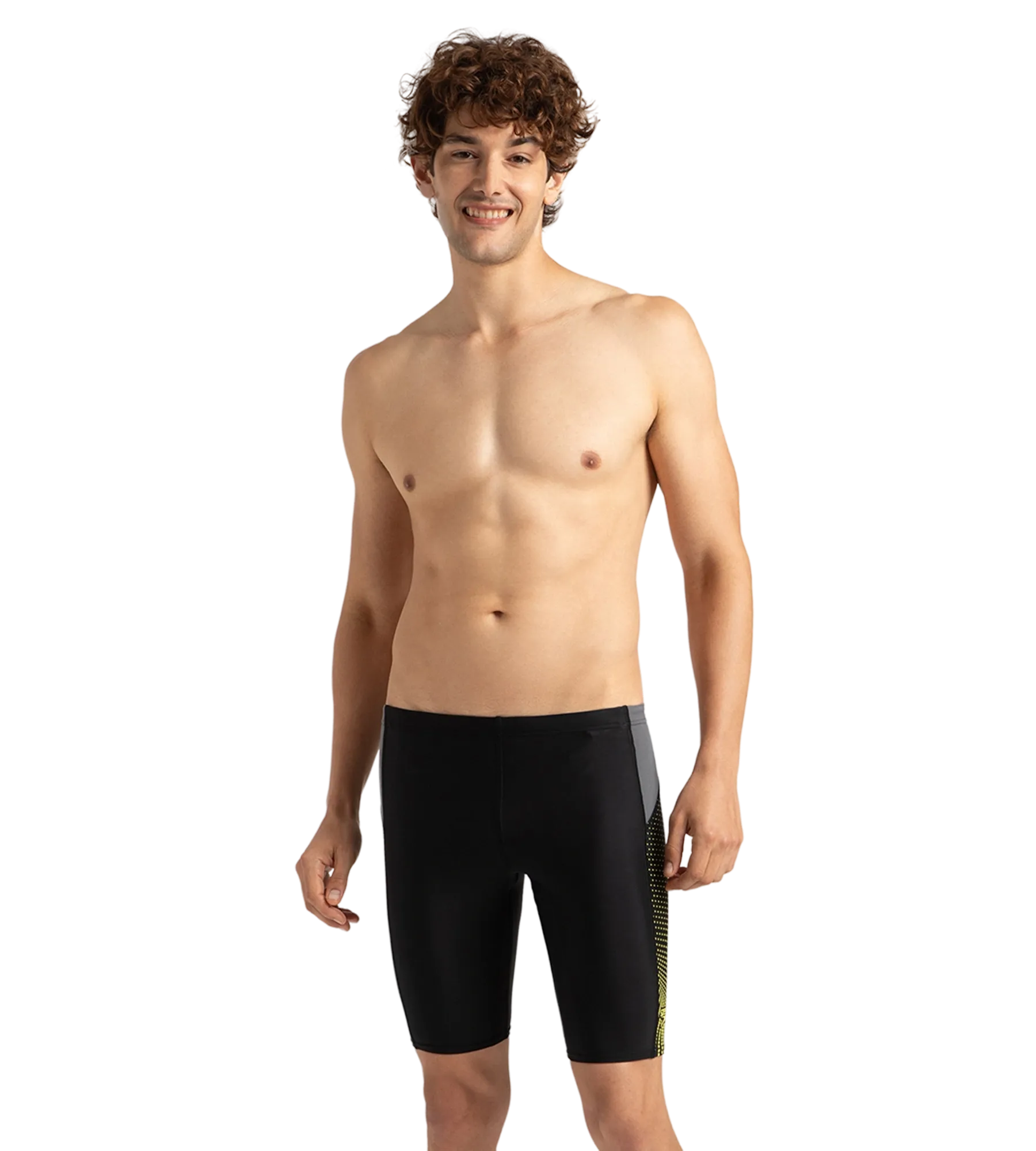 Men's Endurance 10 Dive Jammer - Black & Dove Grey - Image 6