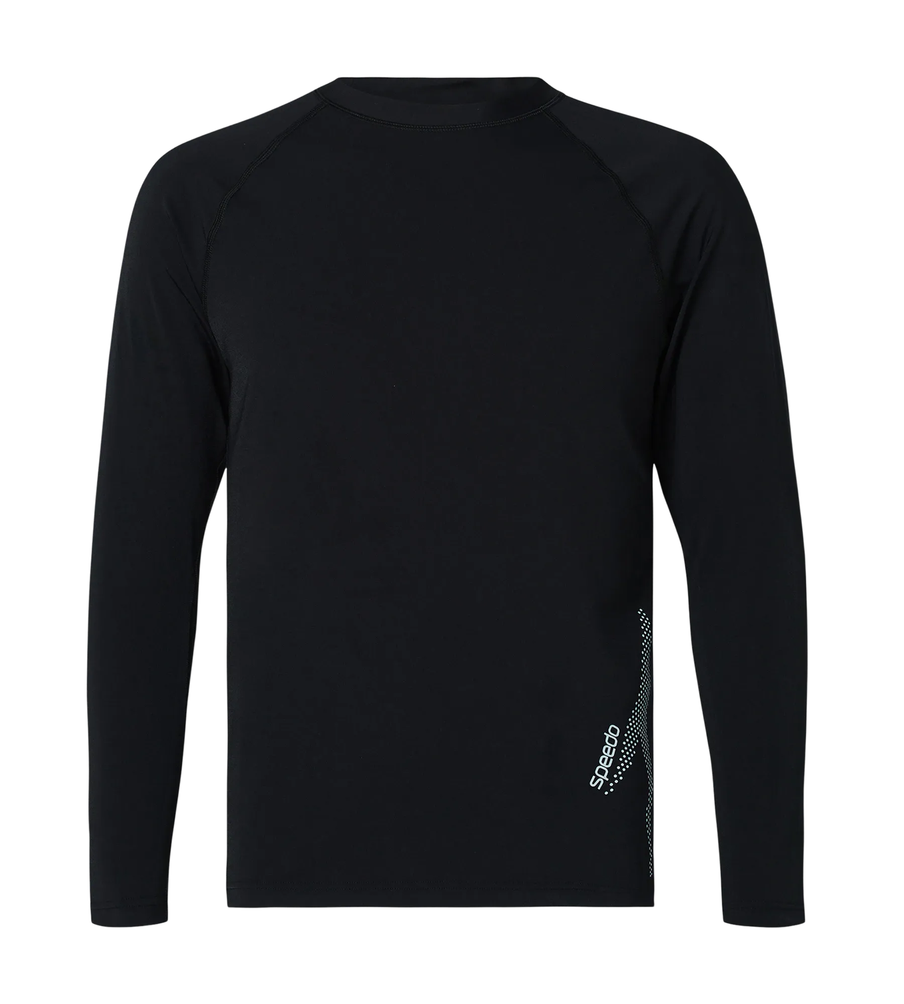 Men's Endurance+ Long Sleeve Performance Suntop - Black & Evening Grey - Image 10