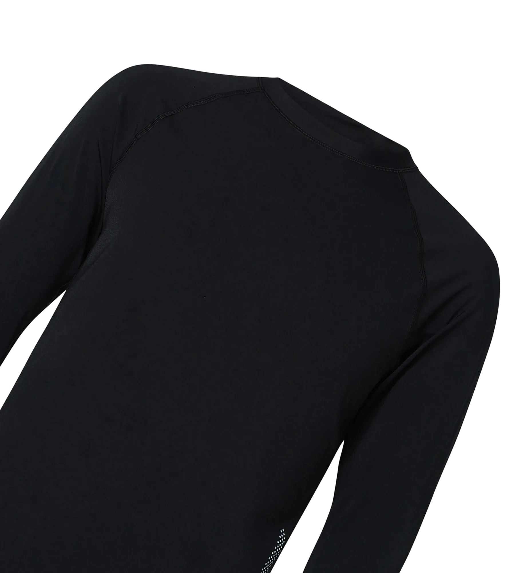 Men's Endurance+ Long Sleeve Performance Suntop - Black & Evening Grey - Image 11