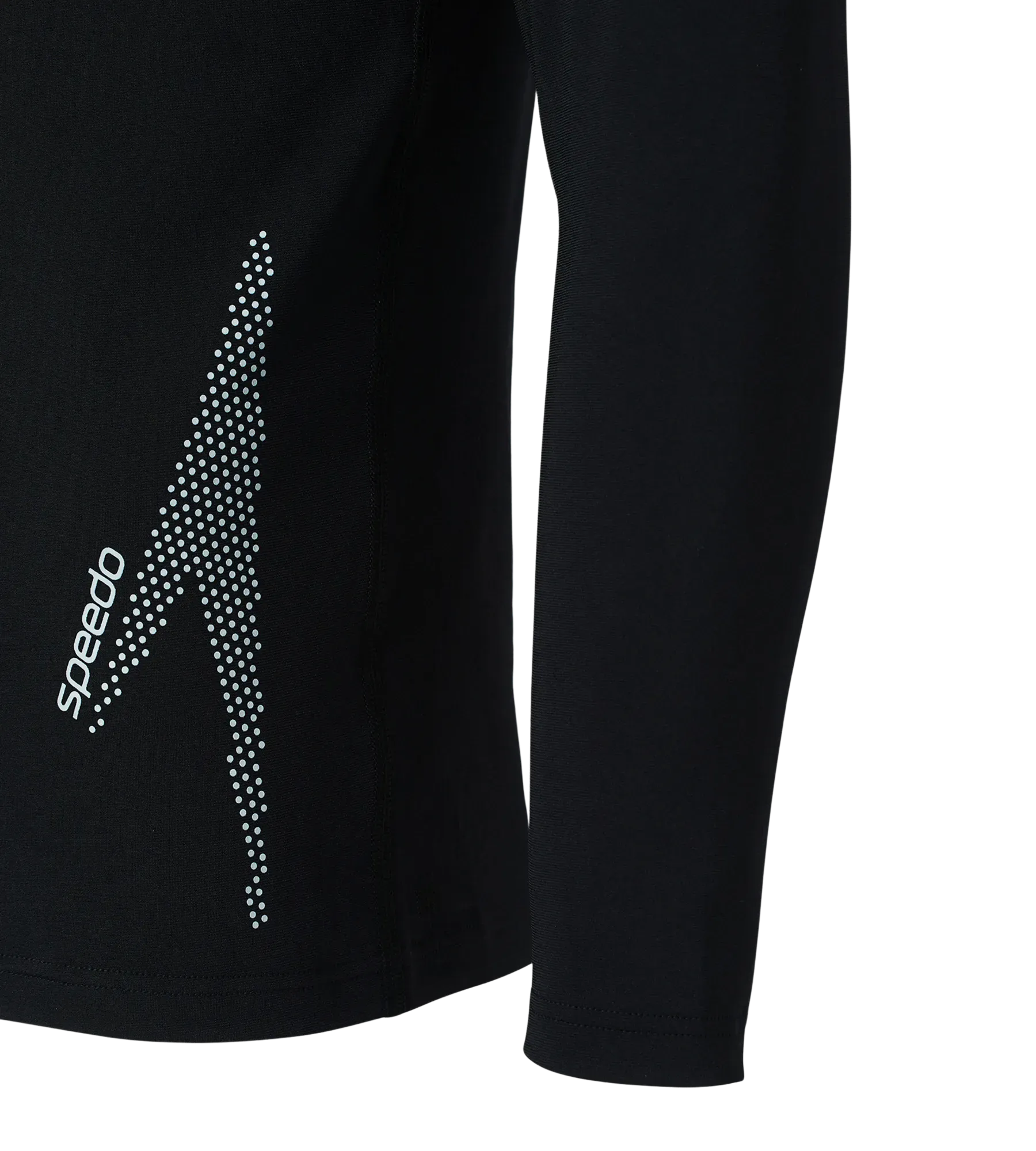 Men's Endurance+ Long Sleeve Performance Suntop - Black & Evening Grey - Image 12