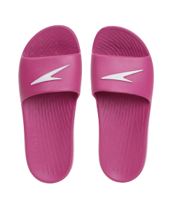 Women's Single Colour Slides - Berry & White