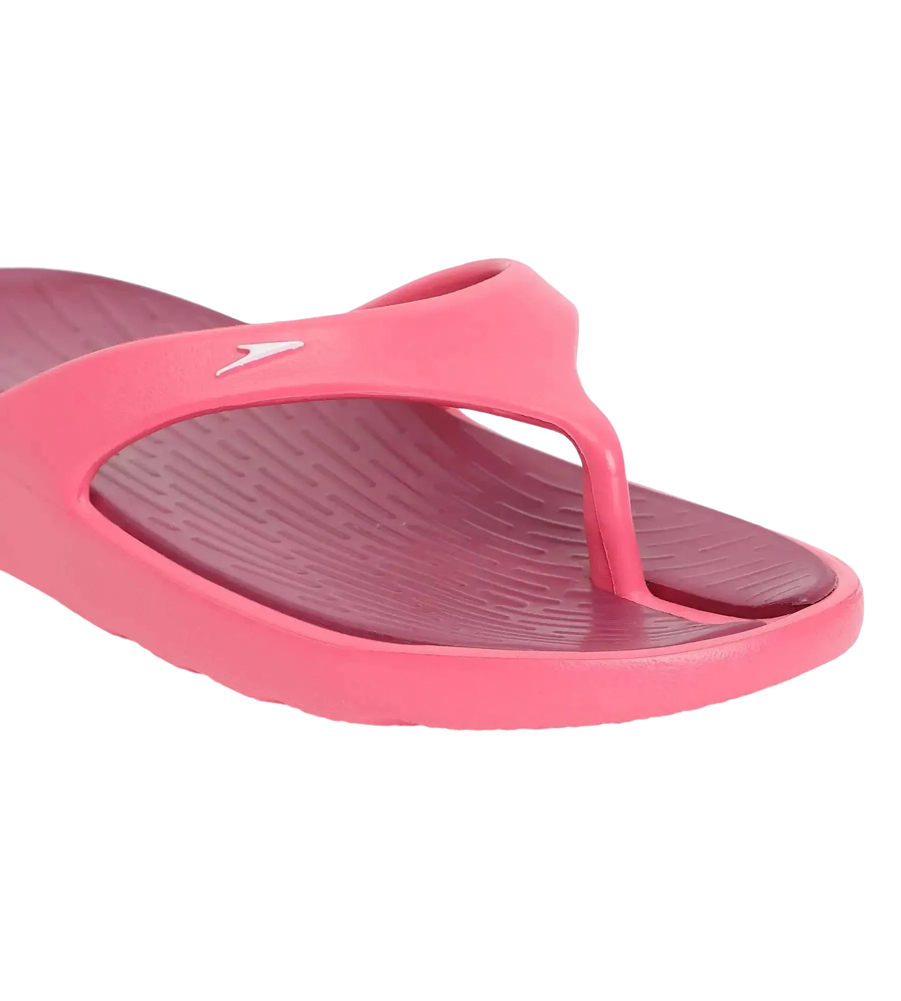 Women's Dual Colour Flip Flops - Deep Plum & Cinder Rose - Image 5