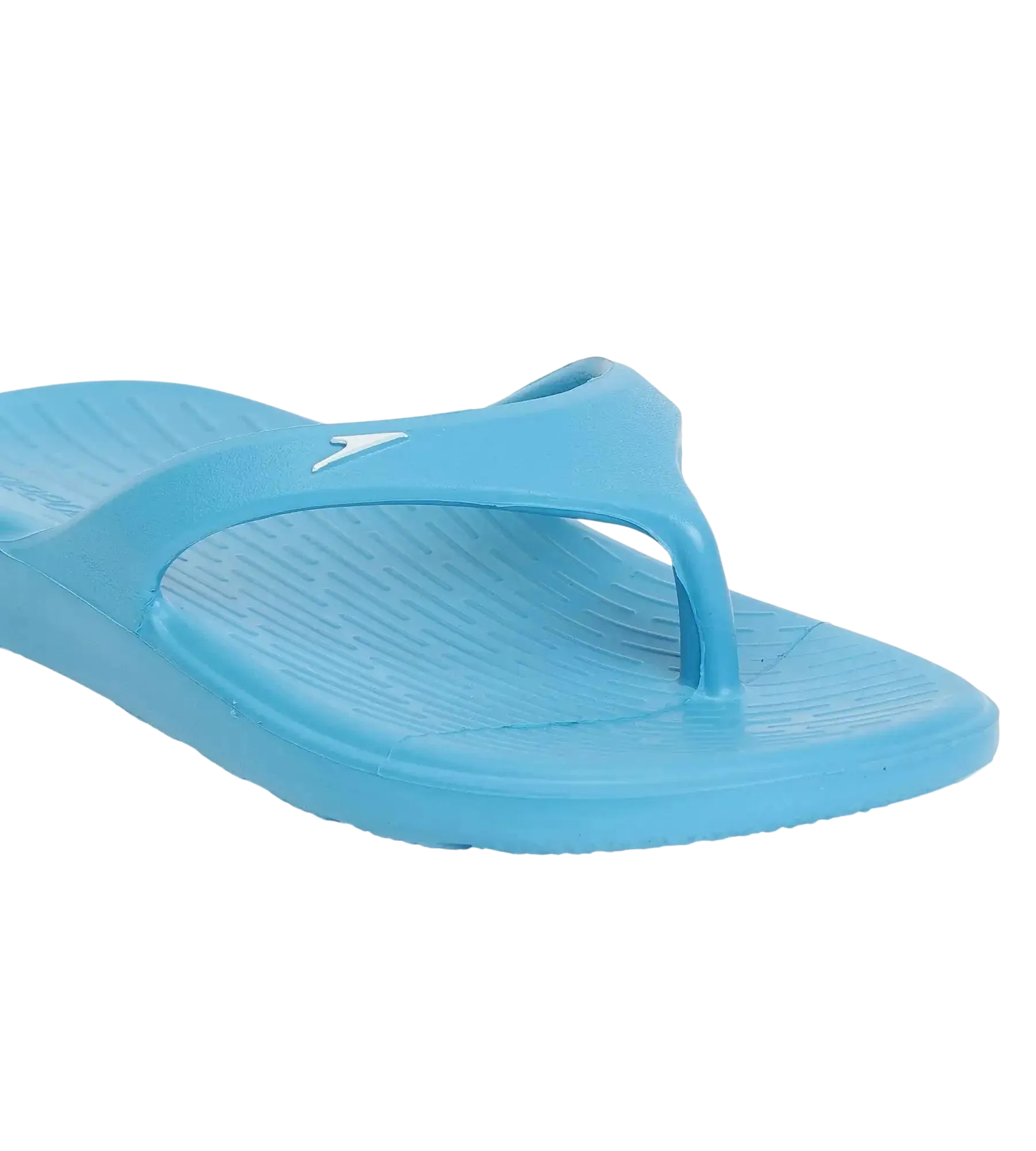 Unisex Junior's Single Colour Flip Flops For Boys and Girls - Bolt & White - Image 6