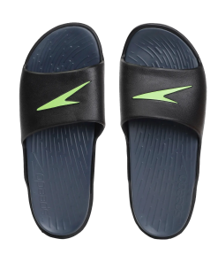 Men's Dual Colour Slides - USA Charcoal & Black