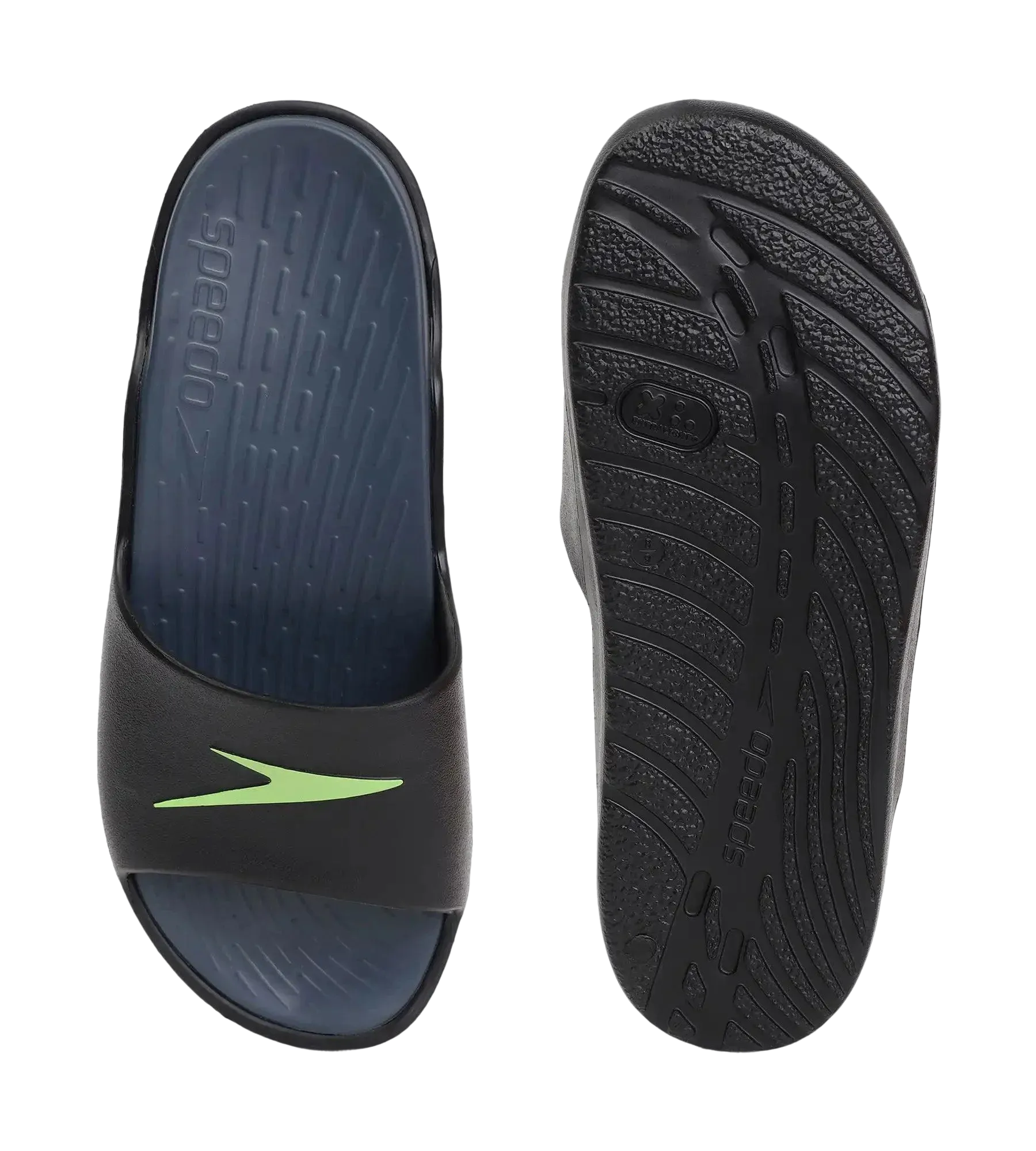 Men's Dual Colour Slides - USA Charcoal & Black - Image 8