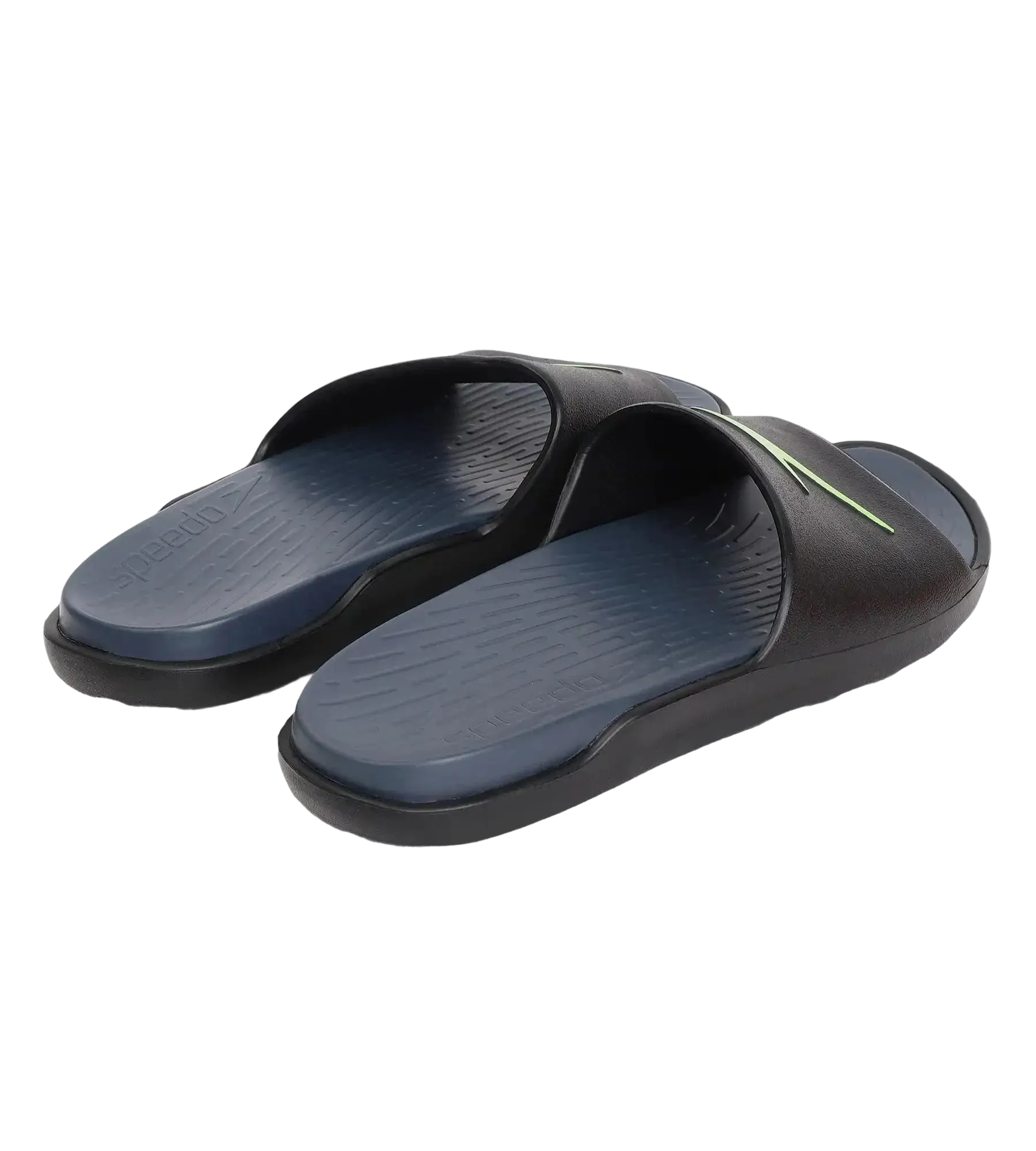 Men's Dual Colour Slides - USA Charcoal & Black - Image 9