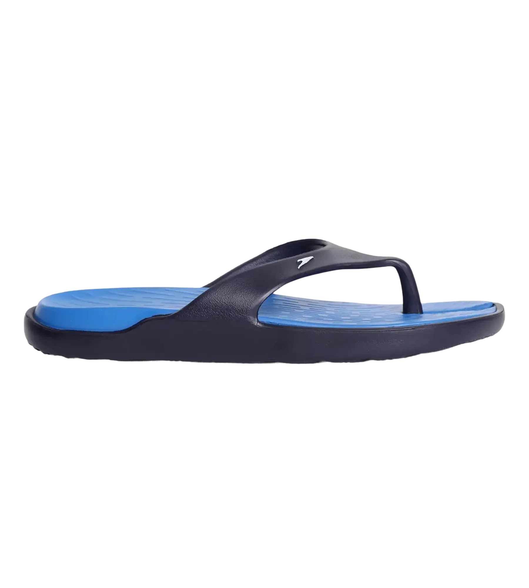 Men's Dual Colour Flip Flops - Blue Flame & True Navy - Image 3