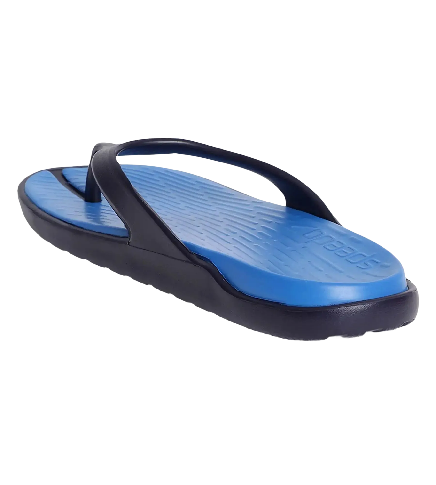 Men's Dual Colour Flip Flops - Blue Flame & True Navy - Image 5
