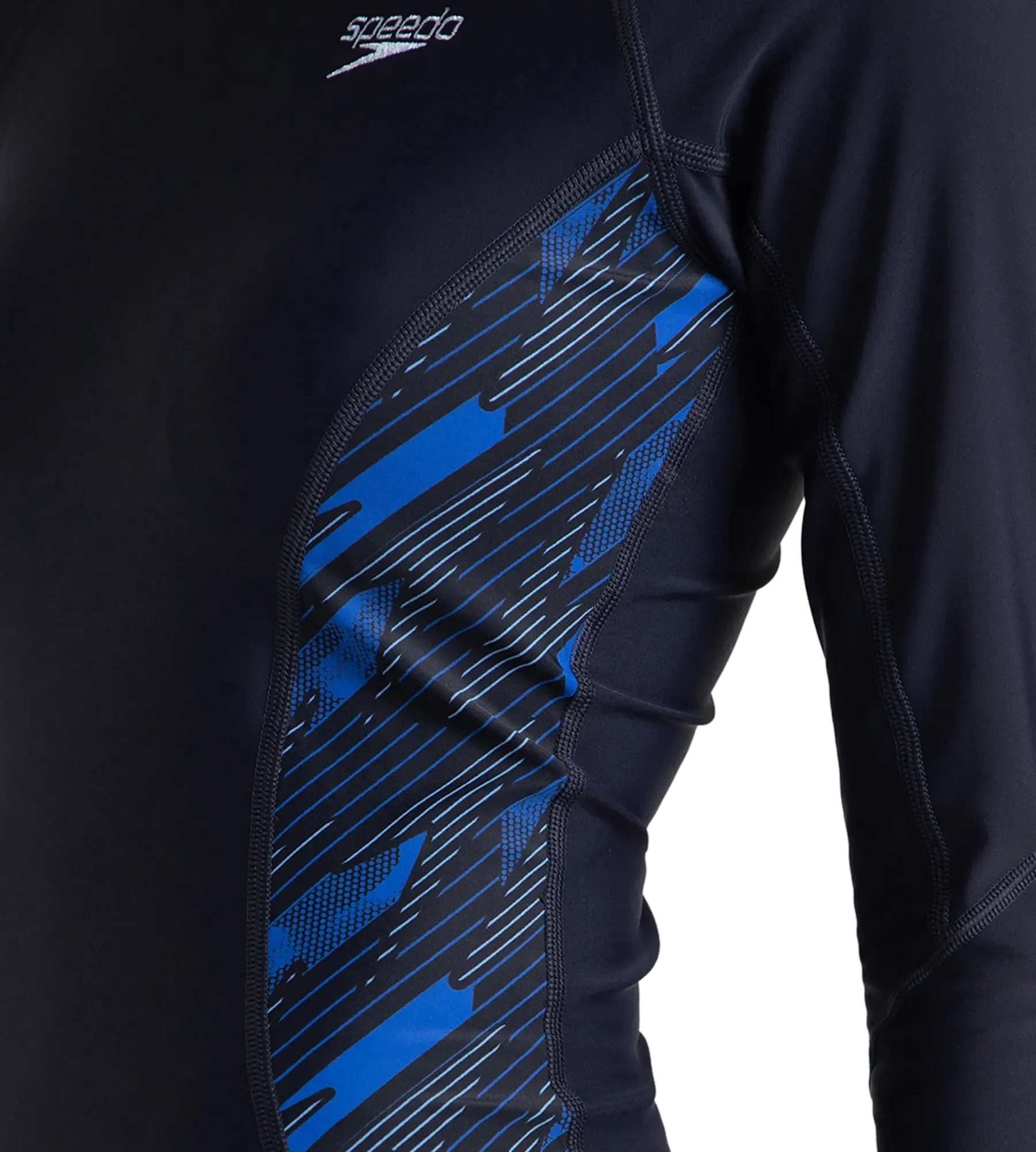 Women's Endurance 10 Hyperboom Splice Suntop - True Navy & True cobalt - Image 10