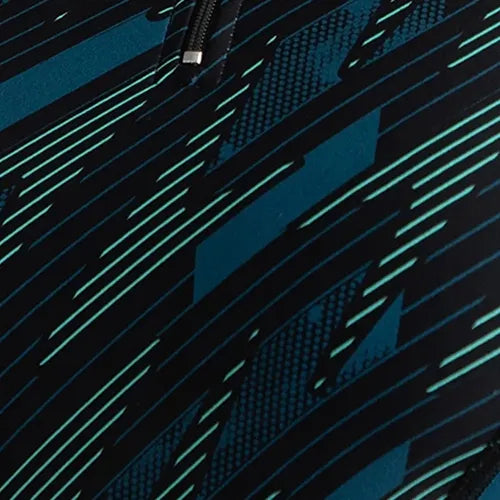 Women's Hyperboom Print Long Sleeve Suntop - Black. Dark Teal & Arctic Glass - Image 13