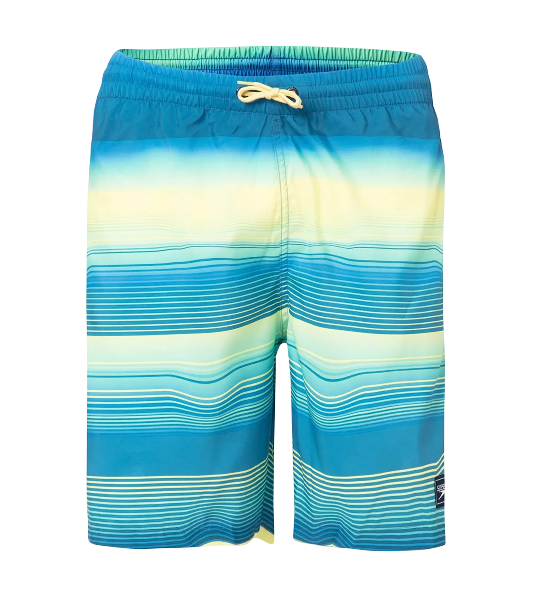 Men's Recycled Polyster Placement Printed Leisure Watershorts - Marine Blue & Pulcino - Image 11