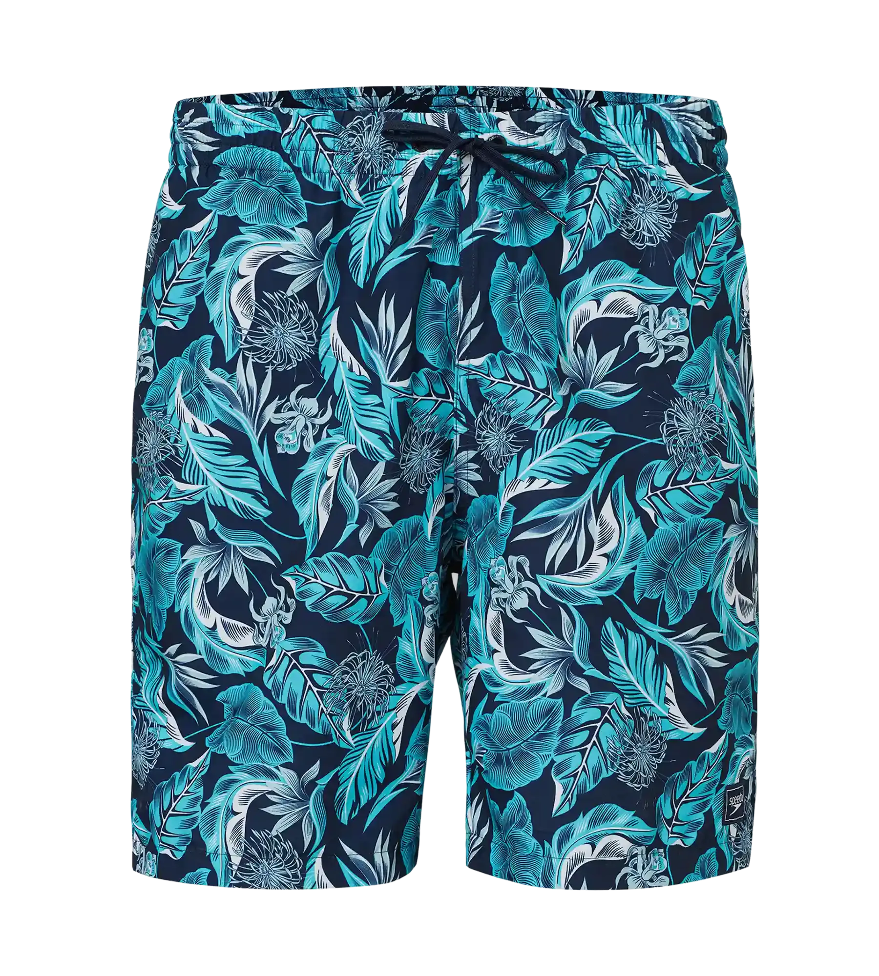 Men's 100% Polyester Essential Printed Watershorts With Side Pockets - Navy. Aquasplash & Sky - Image 10