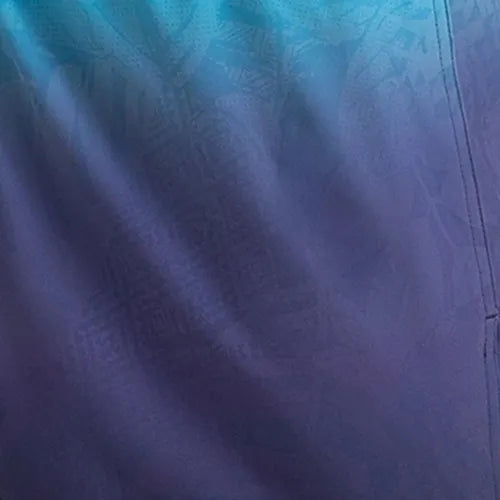 Men's 4 Way Flex Essential Printed Watershorts With Side Pockets - Peacoat. Hapuna Blue & Picton Blue - Image 12